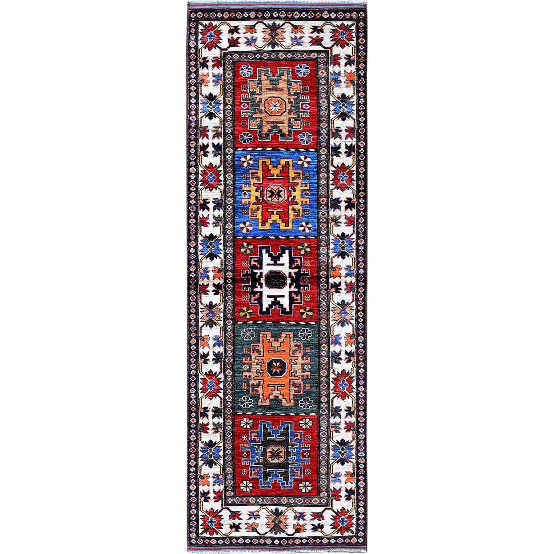 Kazak-Hand-Knotted-Rug-3070