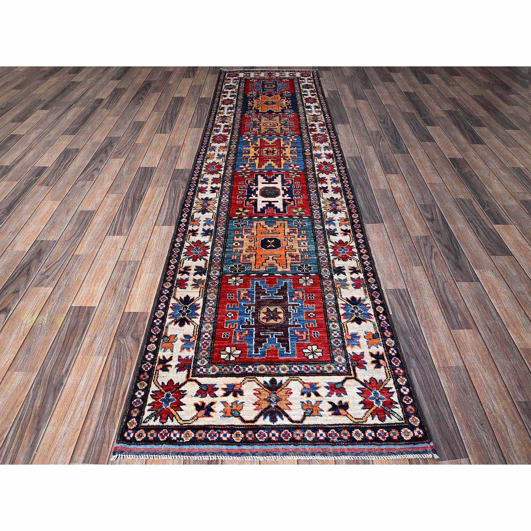 Kazak-Hand-Knotted-Rug-3075