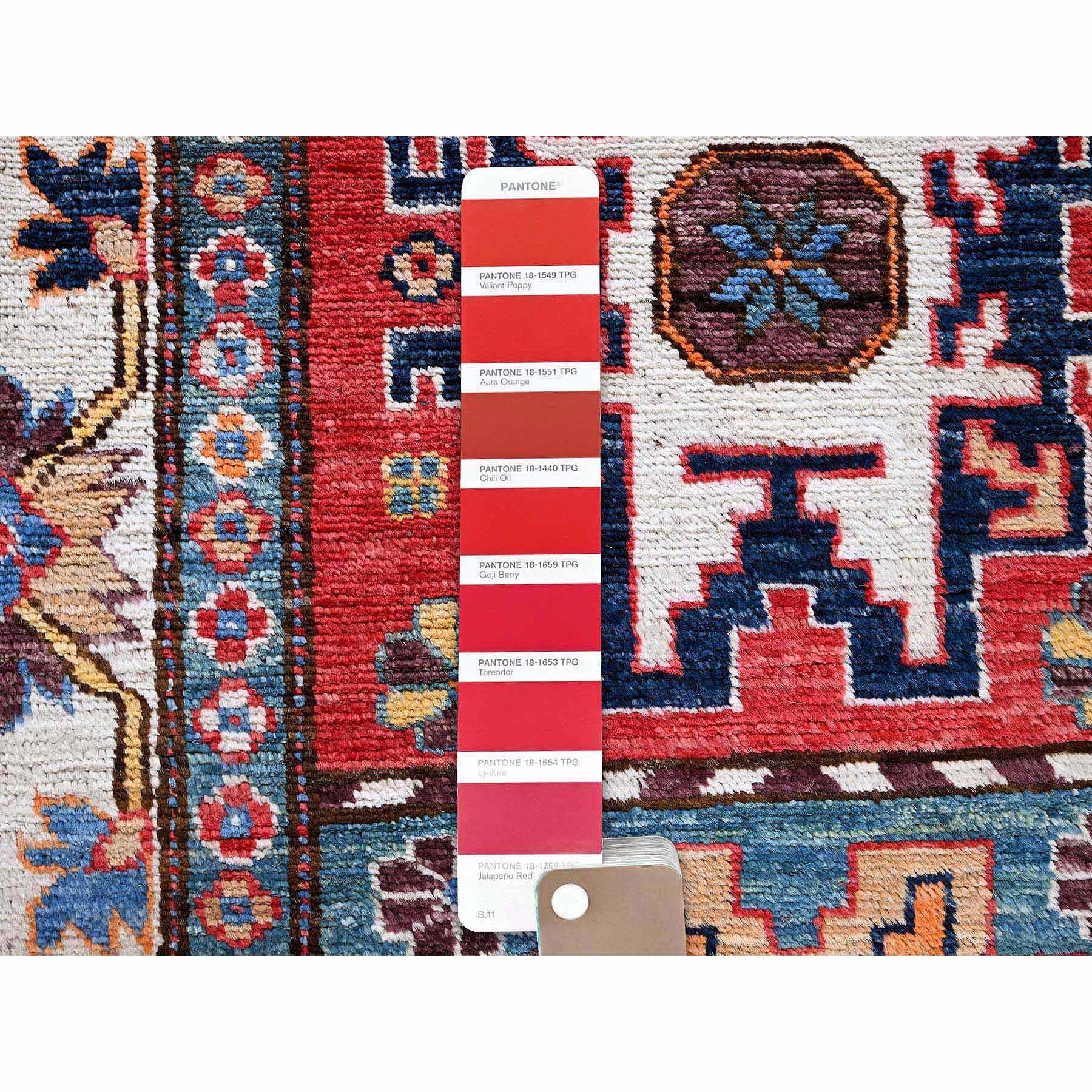 Kazak-Hand-Knotted-Rug-3075