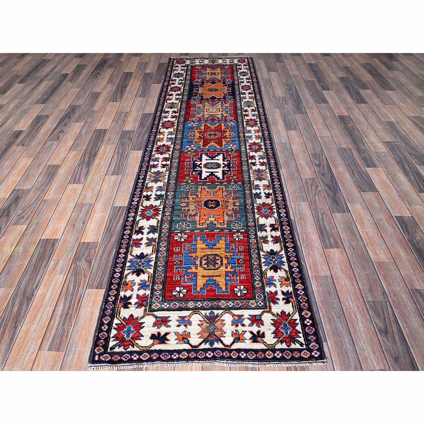 Kazak-Hand-Knotted-Rug-3100