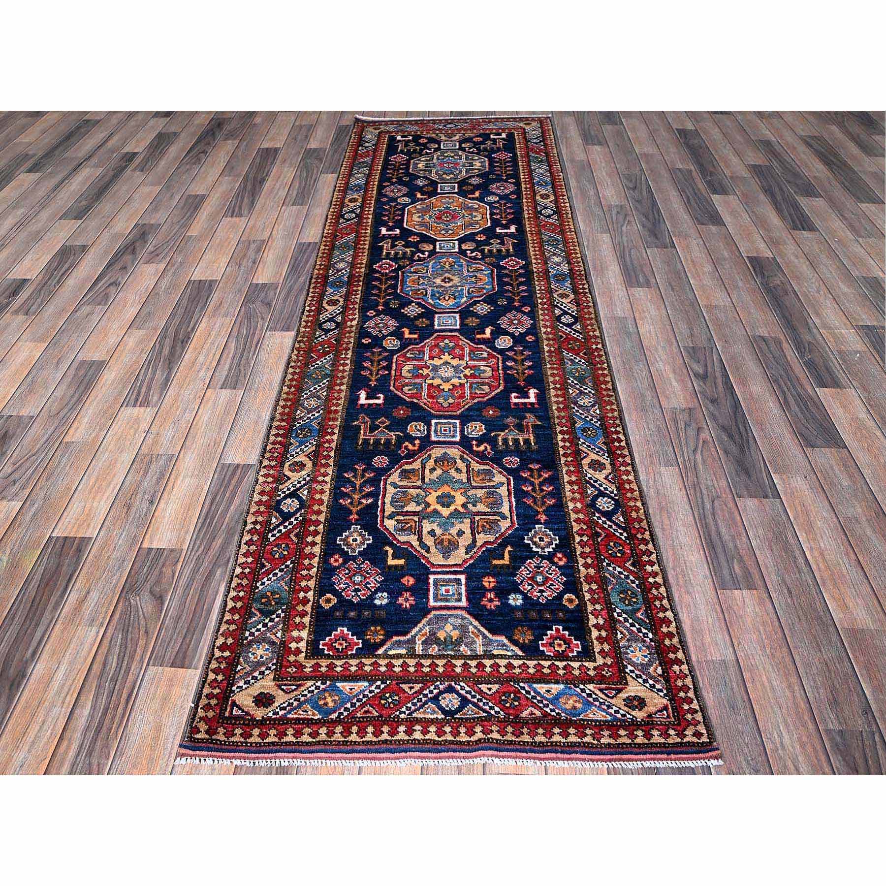 Kazak-Hand-Knotted-Rug-3105