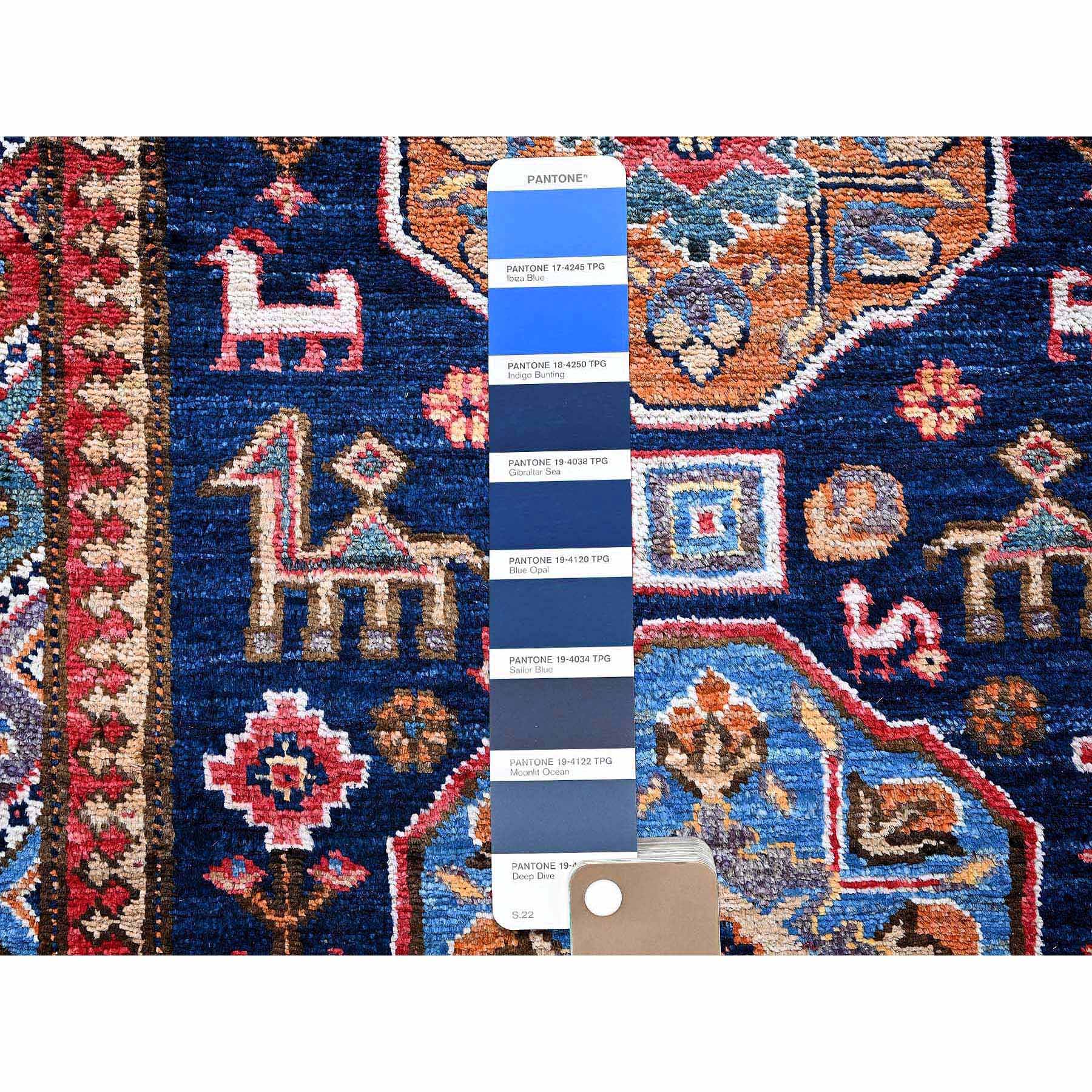 Kazak-Hand-Knotted-Rug-3105
