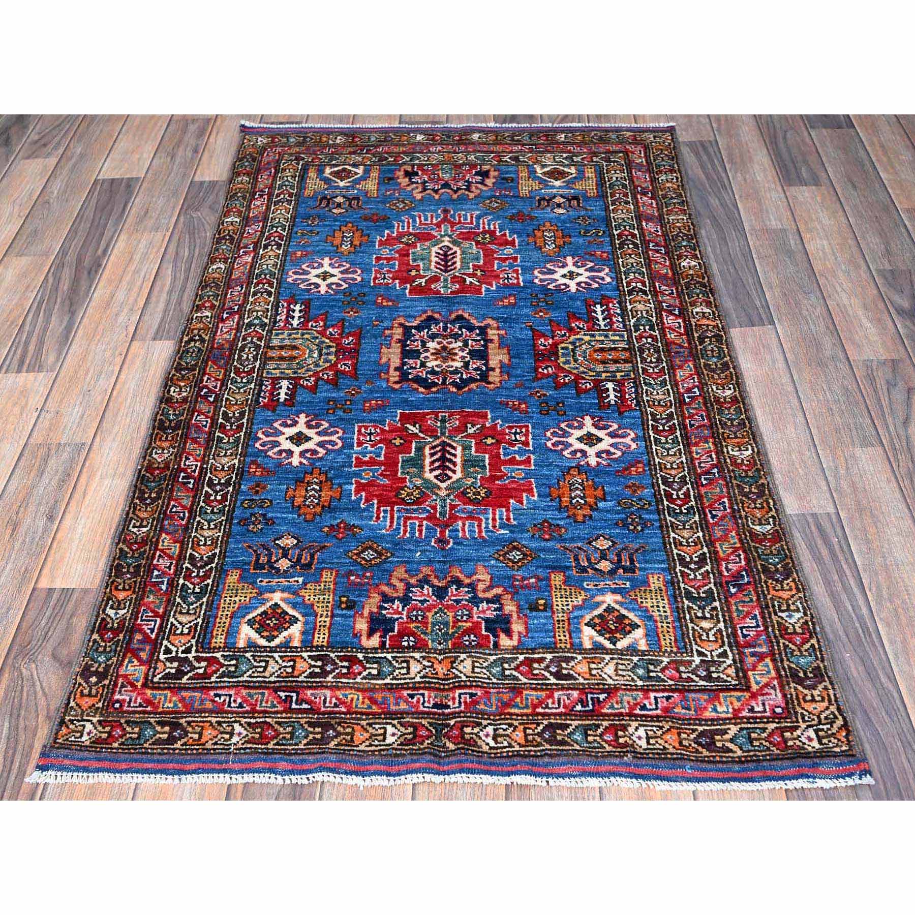 Kazak-Hand-Knotted-Rug-3140