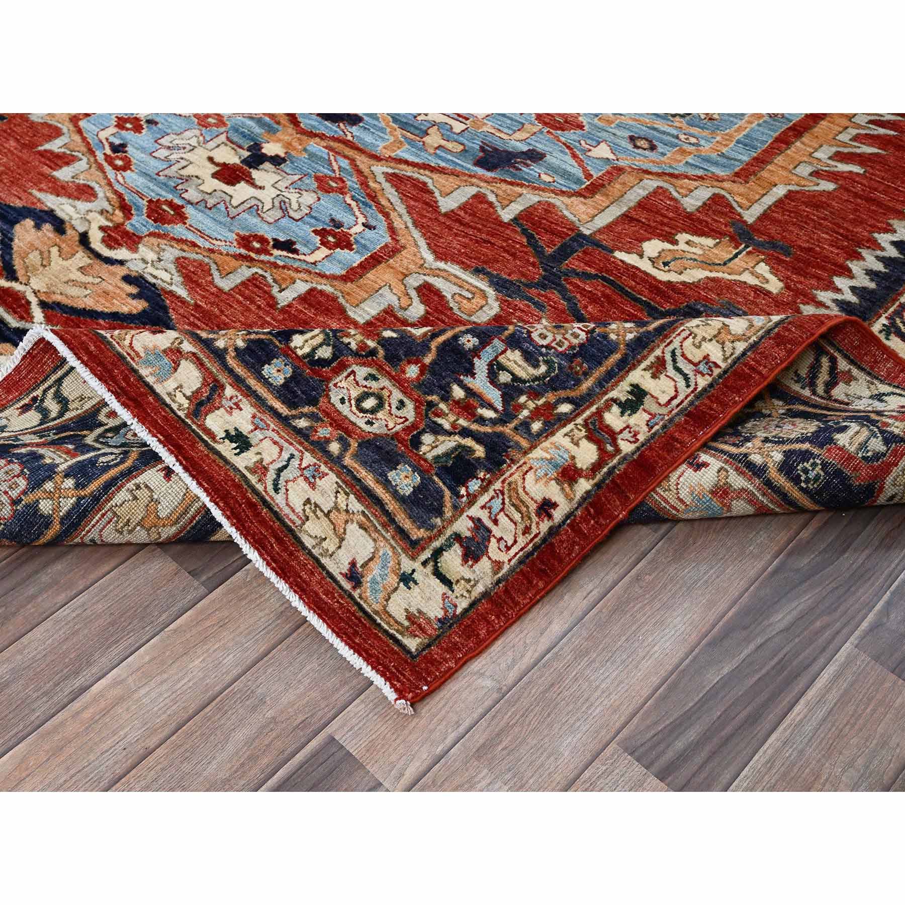 Oushak-And-Peshawar-Hand-Knotted-Rug-4515