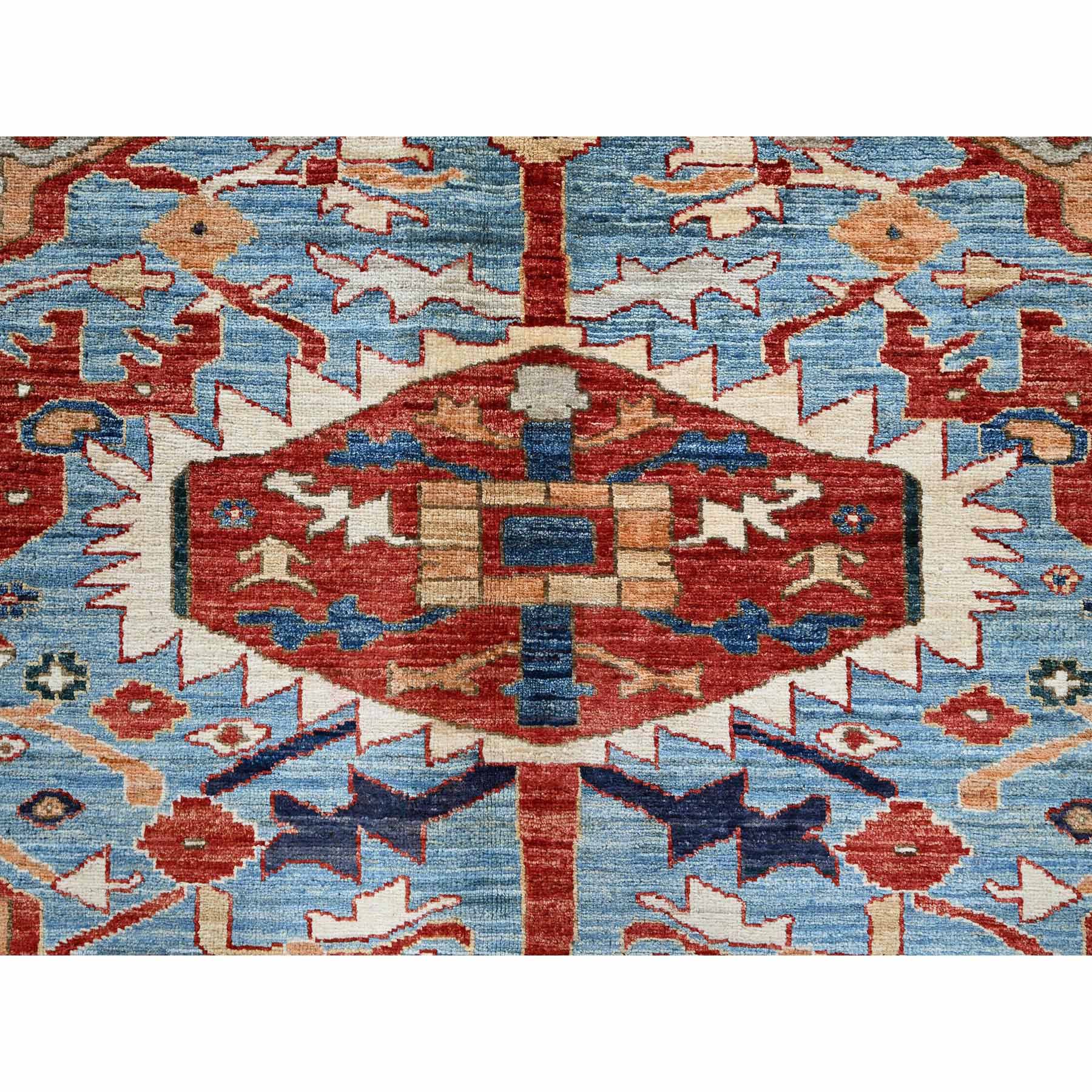 Oushak-And-Peshawar-Hand-Knotted-Rug-4515