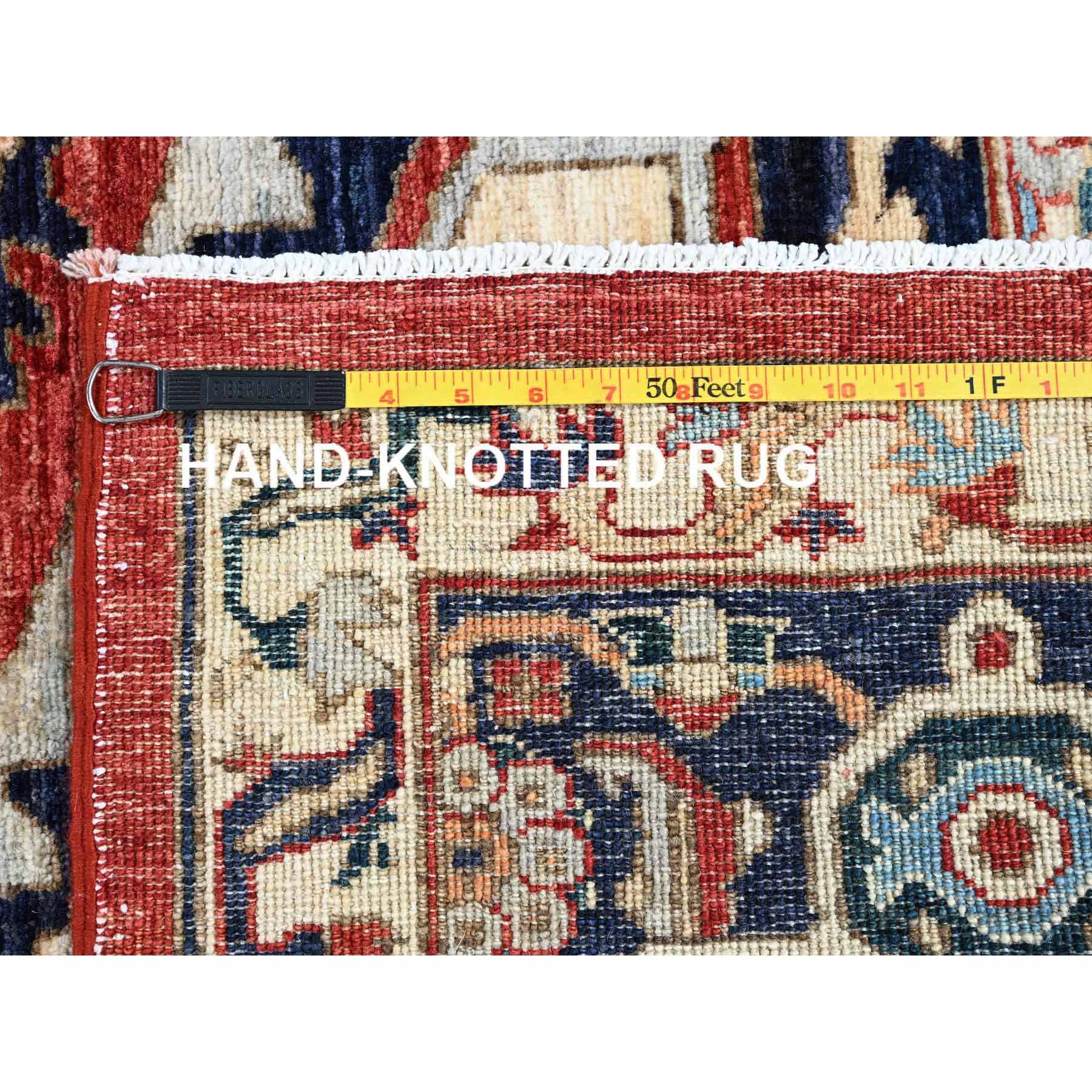 Oushak-And-Peshawar-Hand-Knotted-Rug-4515