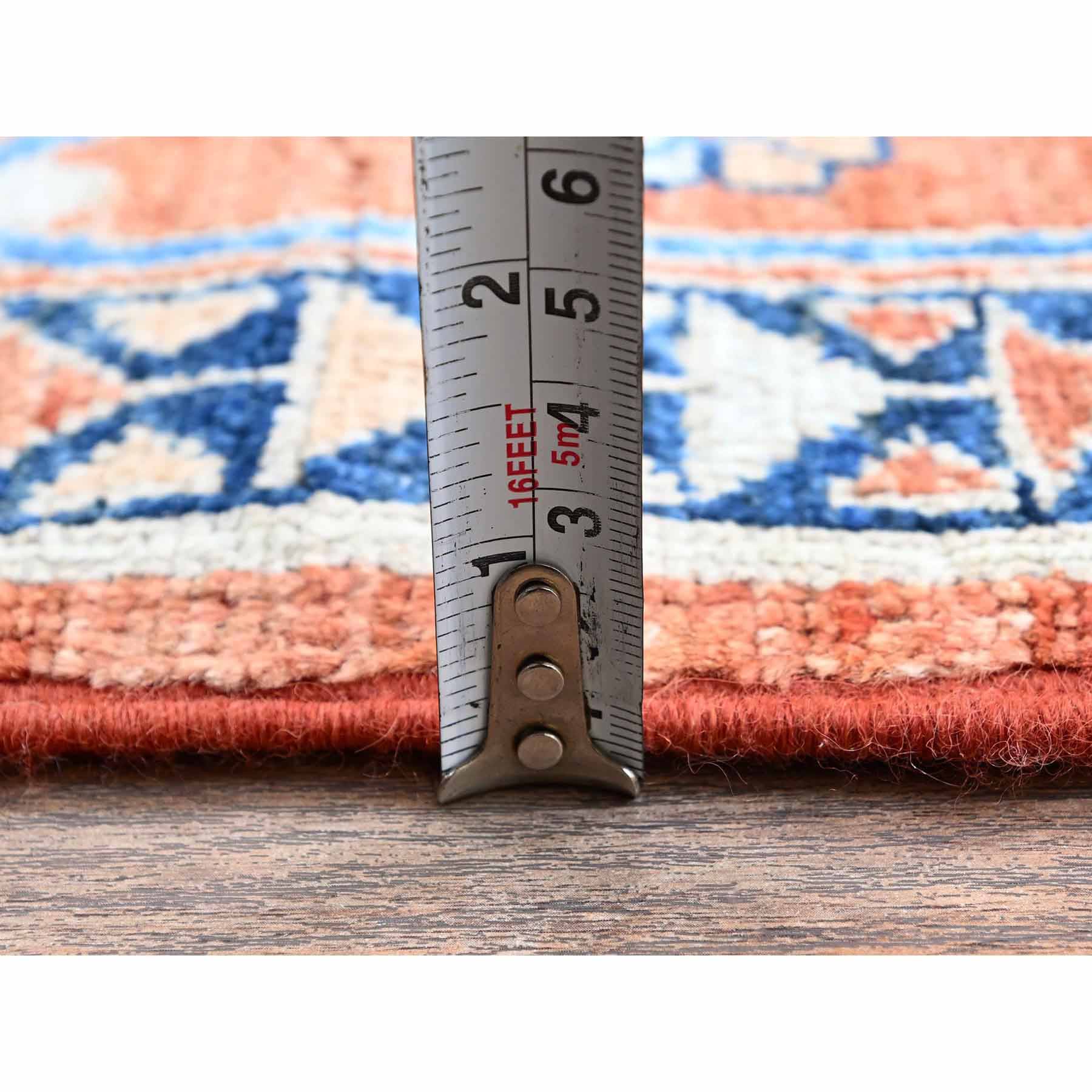 Oushak-And-Peshawar-Hand-Knotted-Rug-4535