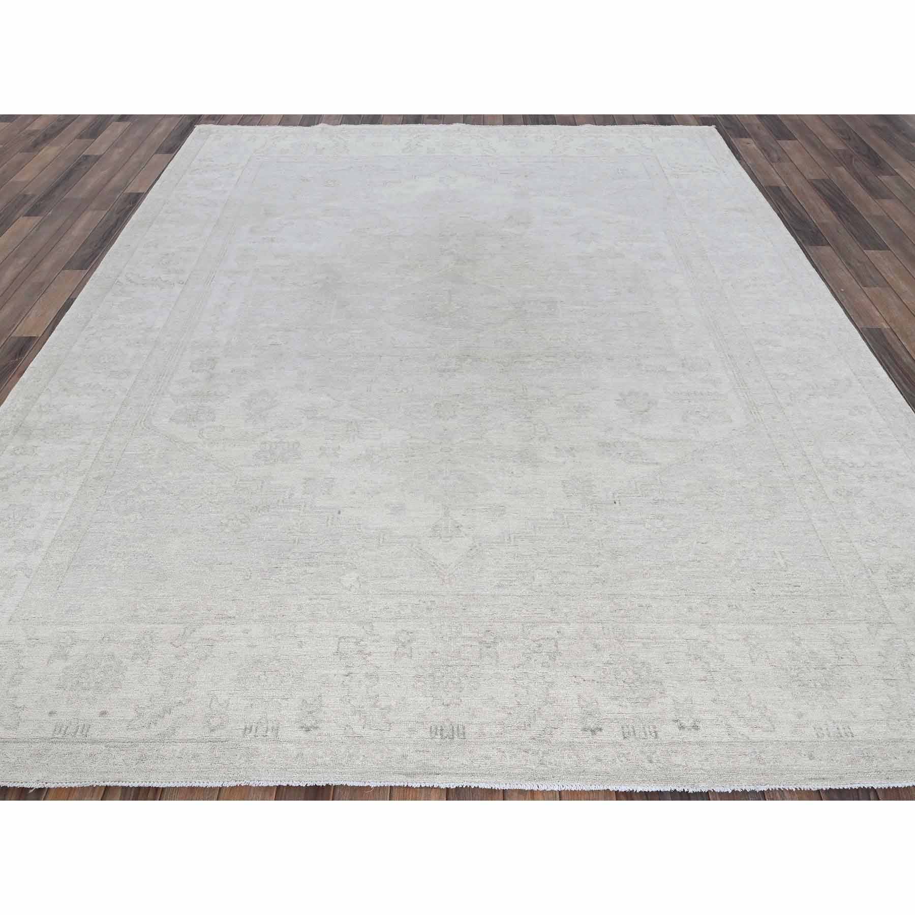 Oushak-And-Peshawar-Hand-Knotted-Rug-4585