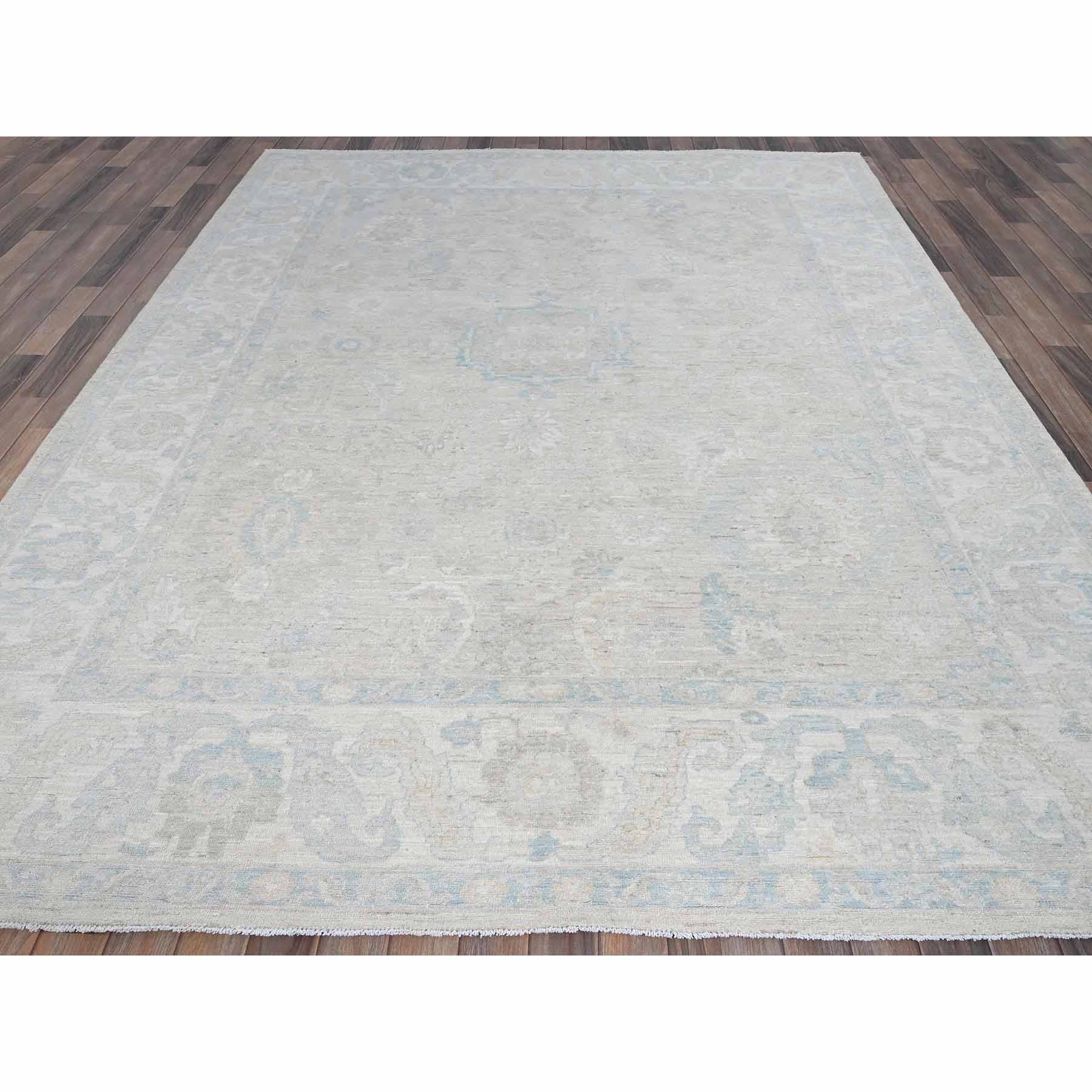 Oushak-And-Peshawar-Hand-Knotted-Rug-4645