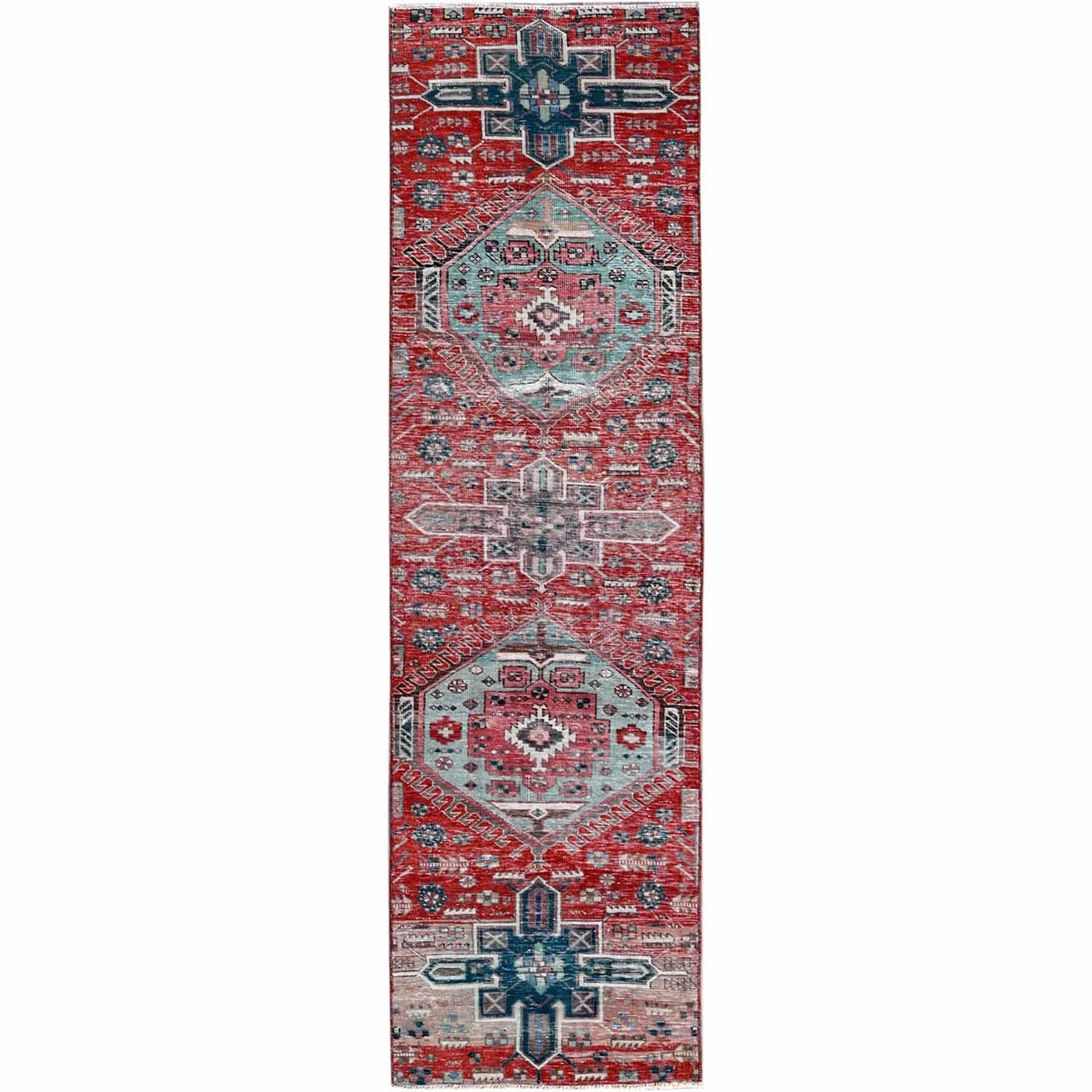 Overdyed-Vintage-Hand-Knotted-Rug-3165
