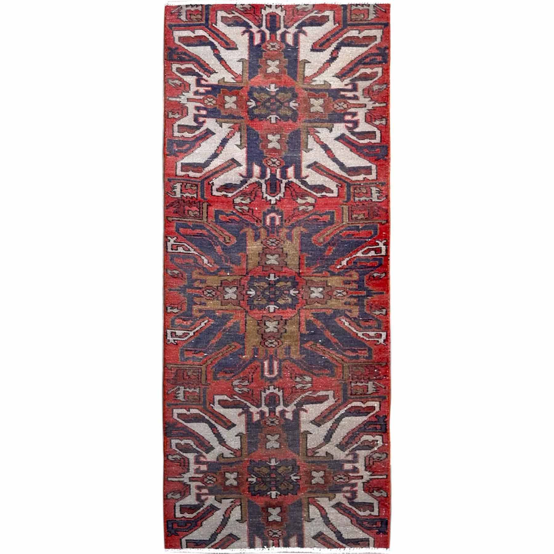 Overdyed-Vintage-Hand-Knotted-Rug-3190