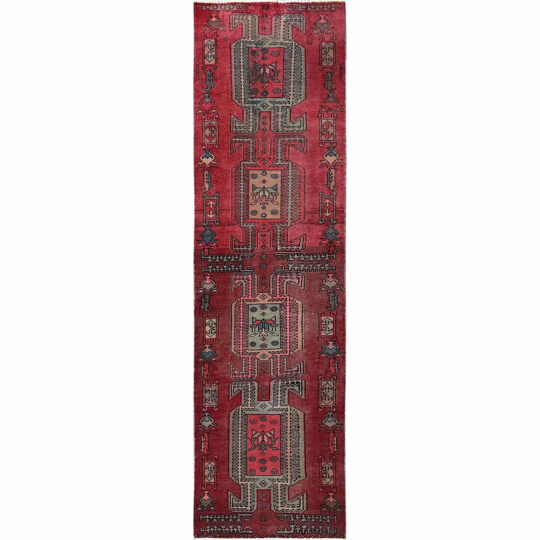 Overdyed-Vintage-Hand-Knotted-Rug-4230