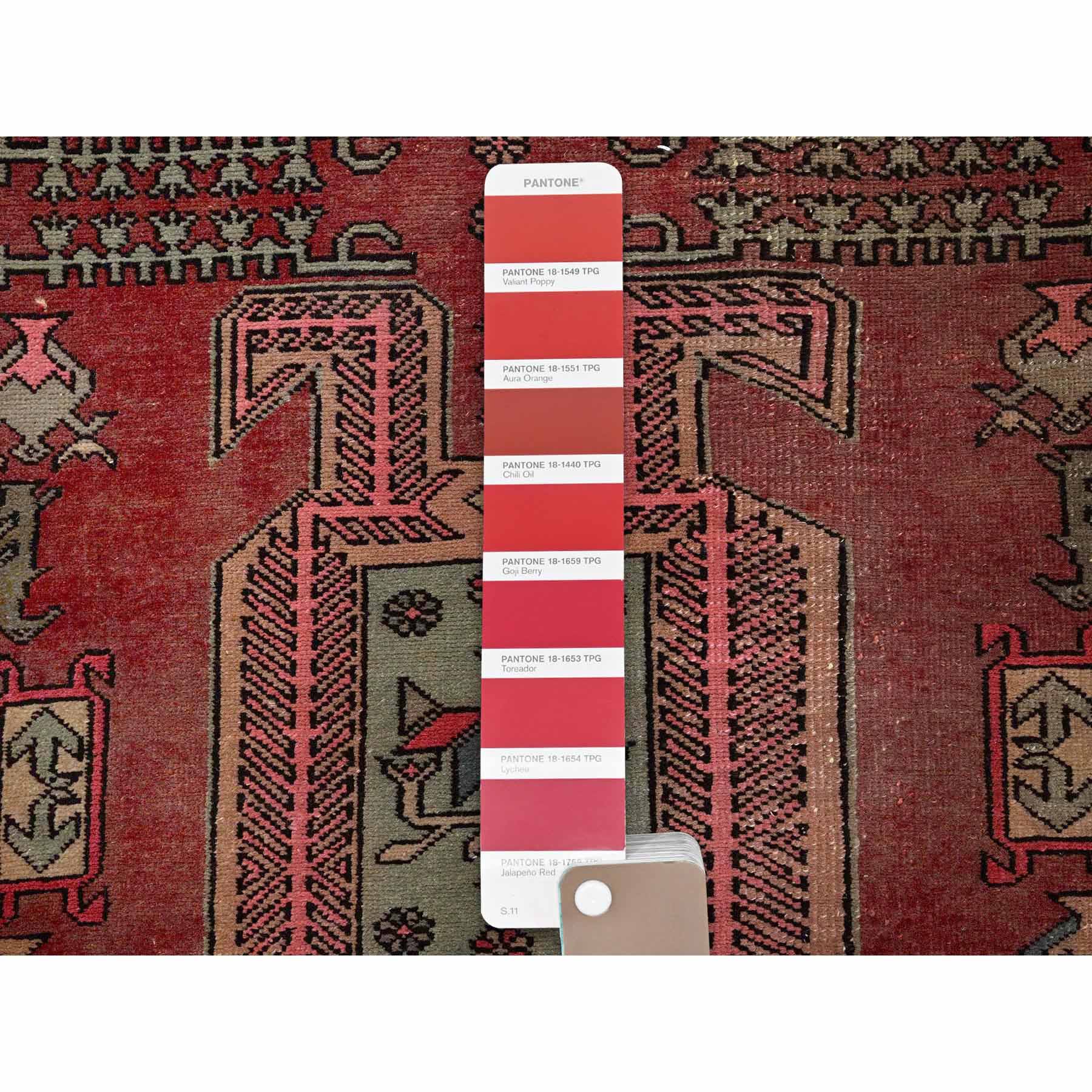 Overdyed-Vintage-Hand-Knotted-Rug-4230