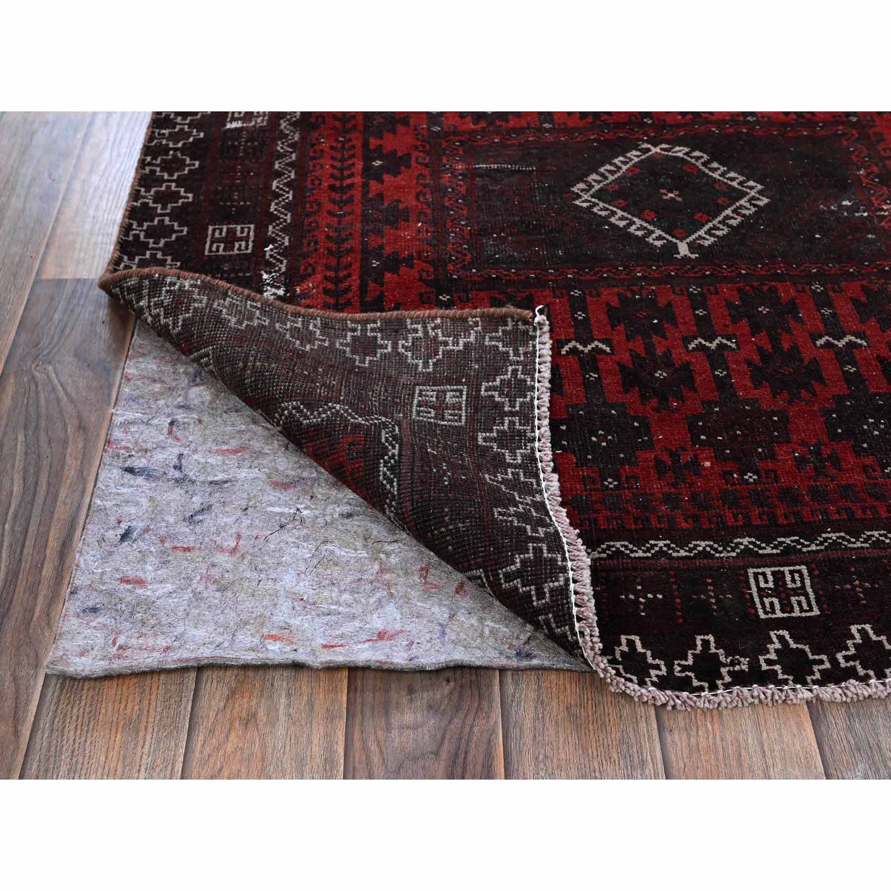 Overdyed-Vintage-Hand-Knotted-Rug-4335