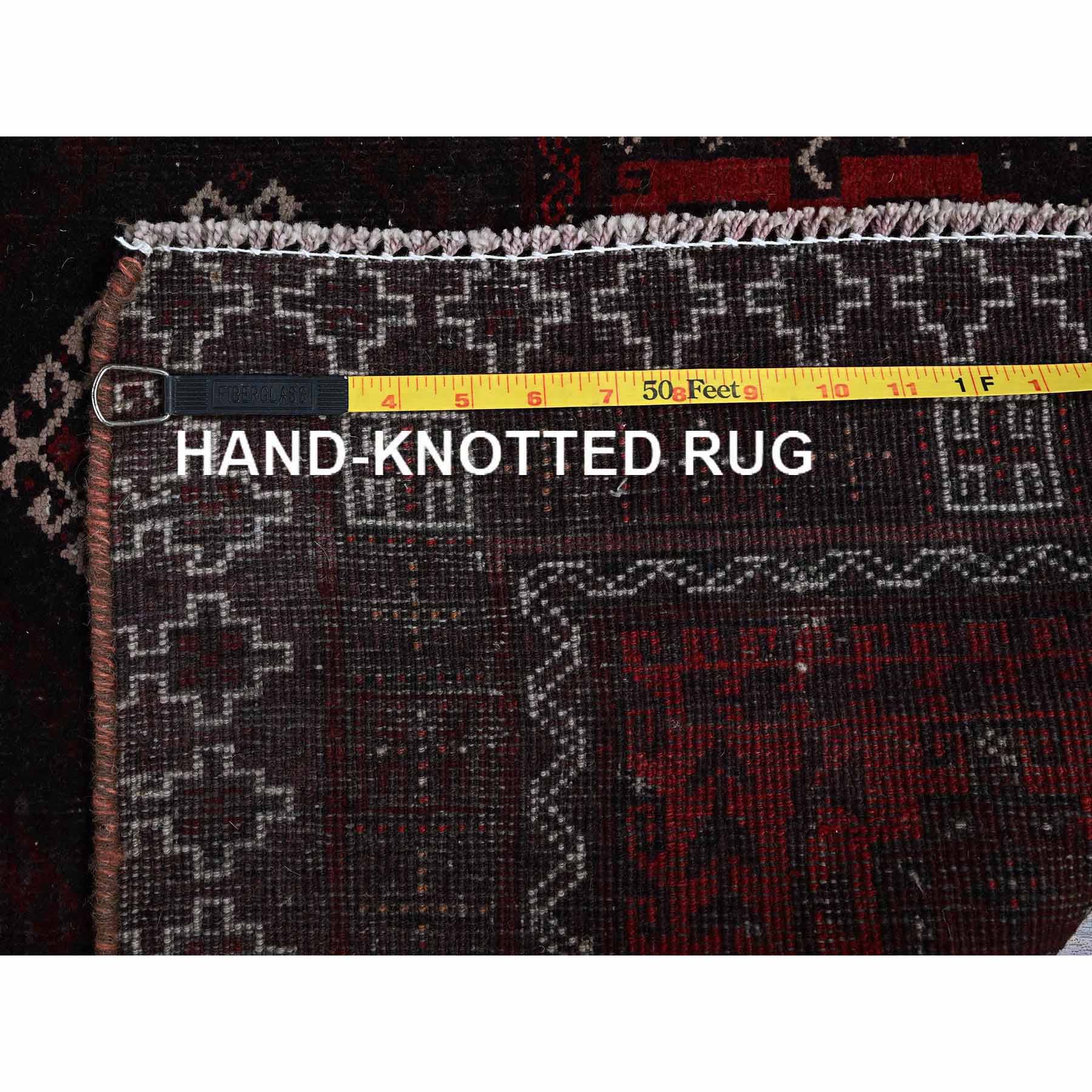 Overdyed-Vintage-Hand-Knotted-Rug-4335