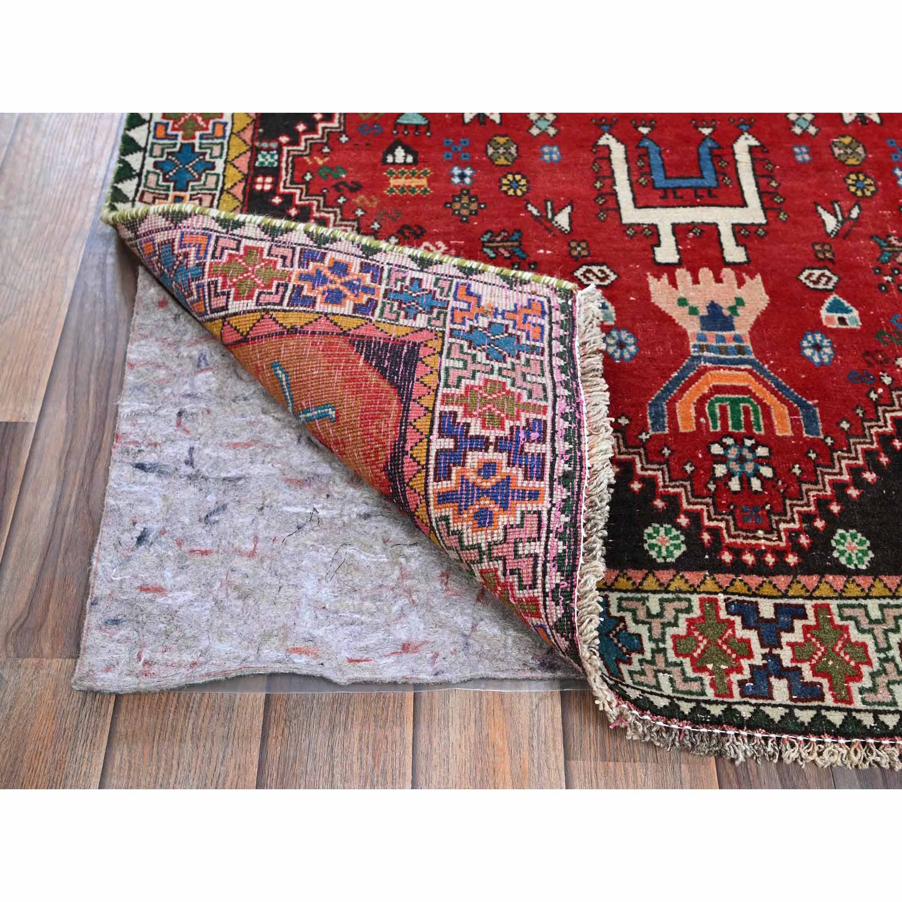 Overdyed-Vintage-Hand-Knotted-Rug-4415