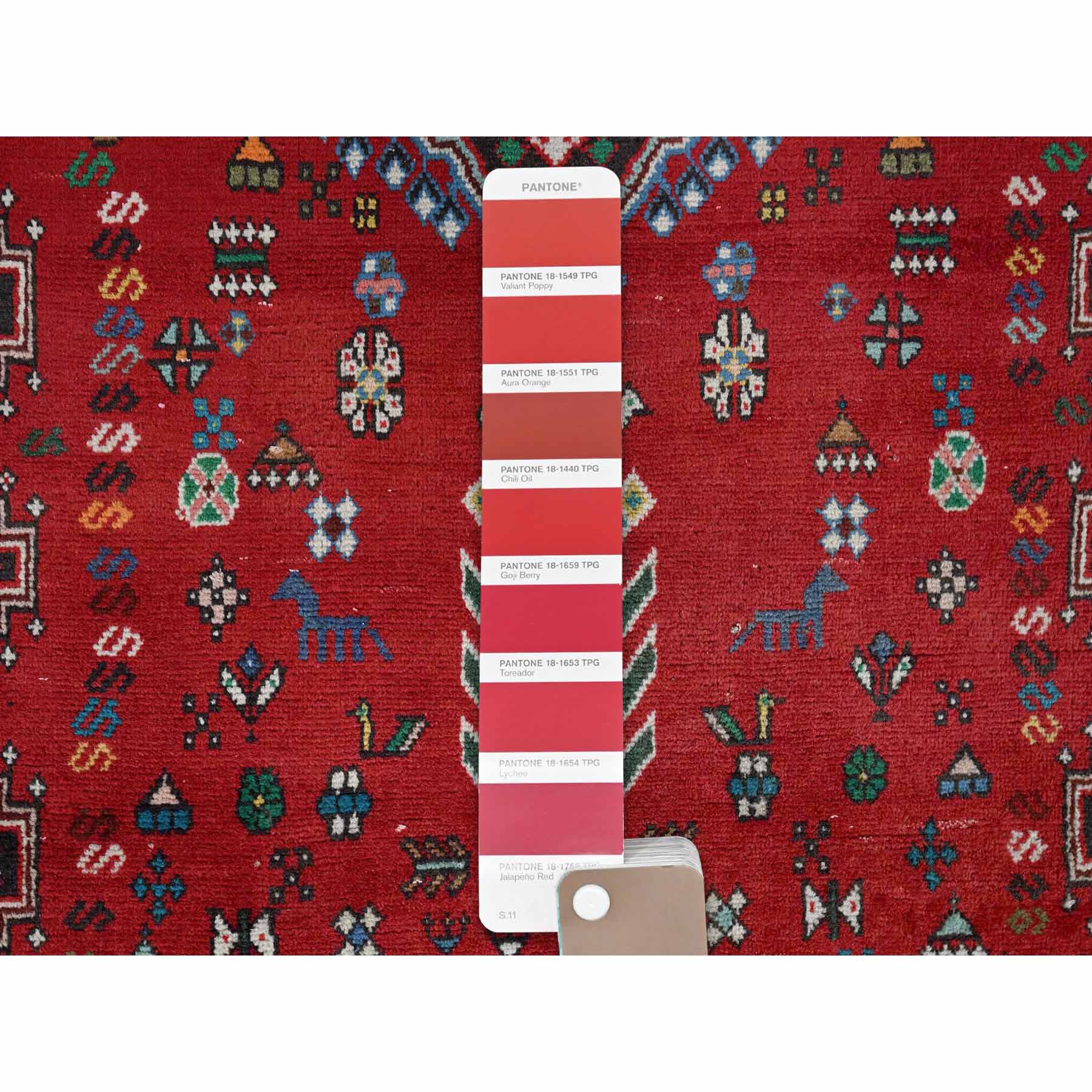 Overdyed-Vintage-Hand-Knotted-Rug-4415