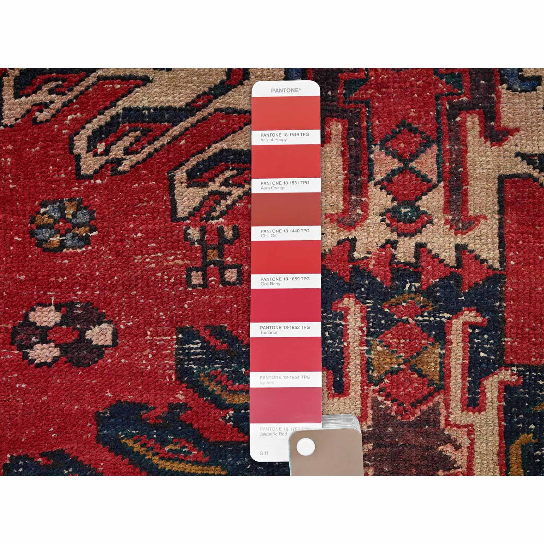 Overdyed-Vintage-Hand-Knotted-Rug-4930