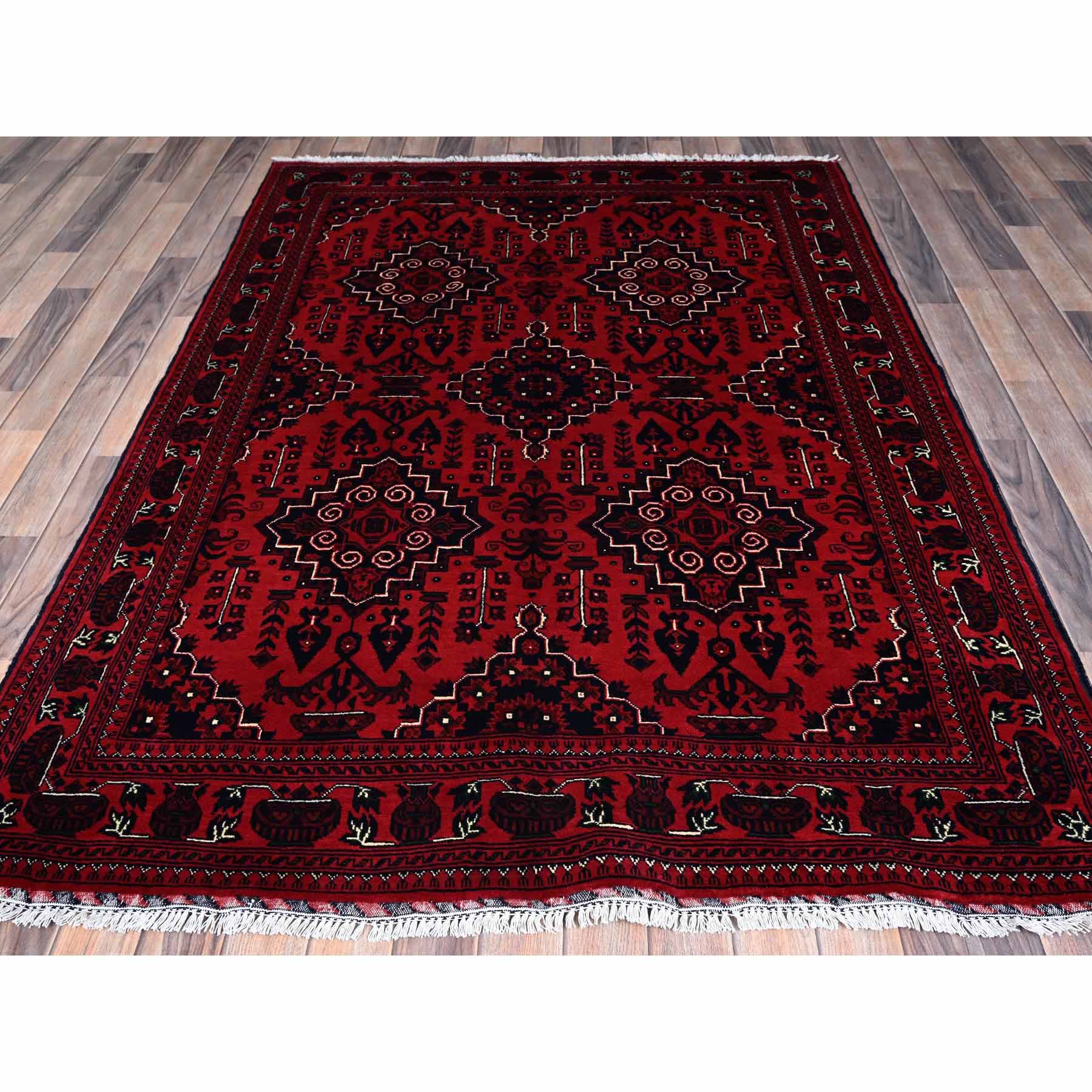 Tribal-Geometric-Hand-Knotted-Rug-3285