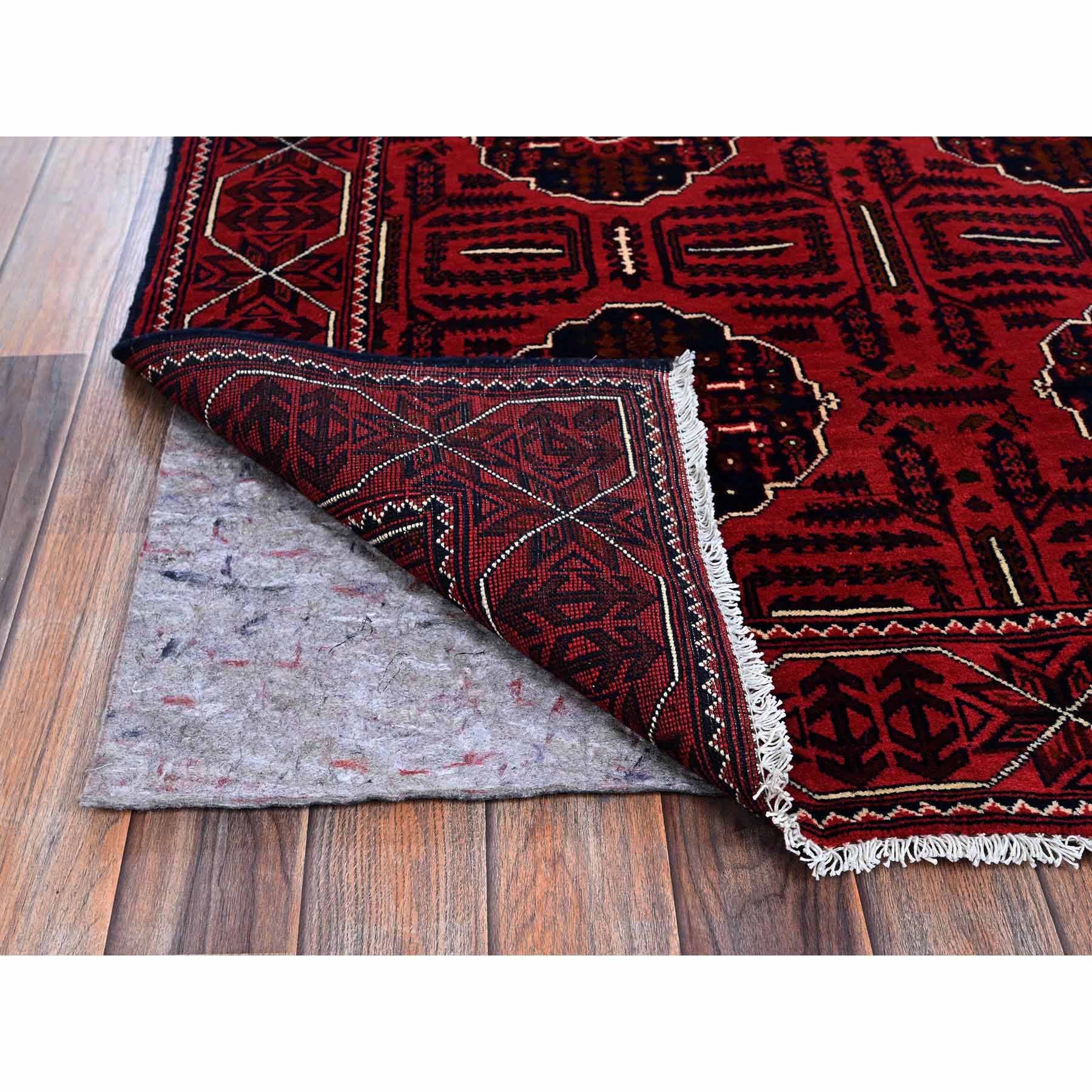 Tribal-Geometric-Hand-Knotted-Rug-3345