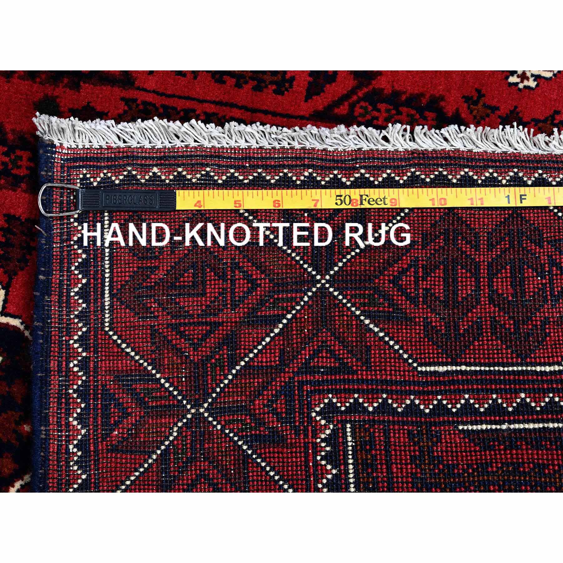 Tribal-Geometric-Hand-Knotted-Rug-3345