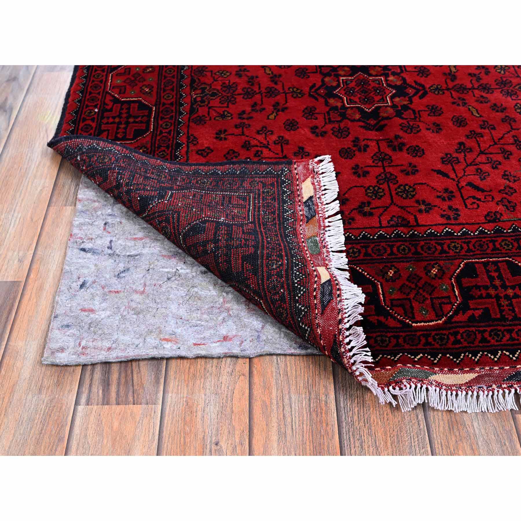 Tribal-Geometric-Hand-Knotted-Rug-3375