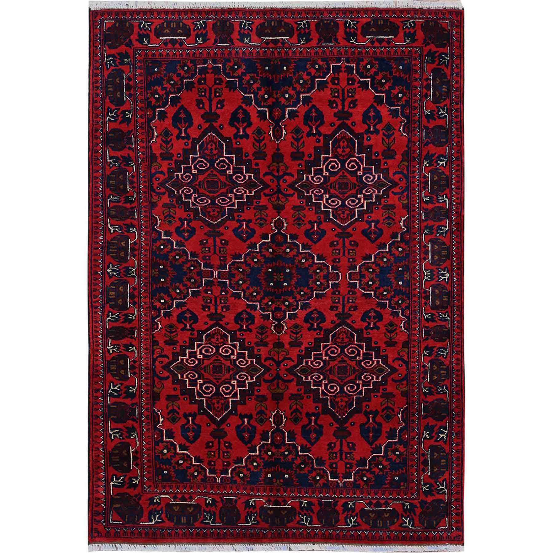 Tribal-Geometric-Hand-Knotted-Rug-3380