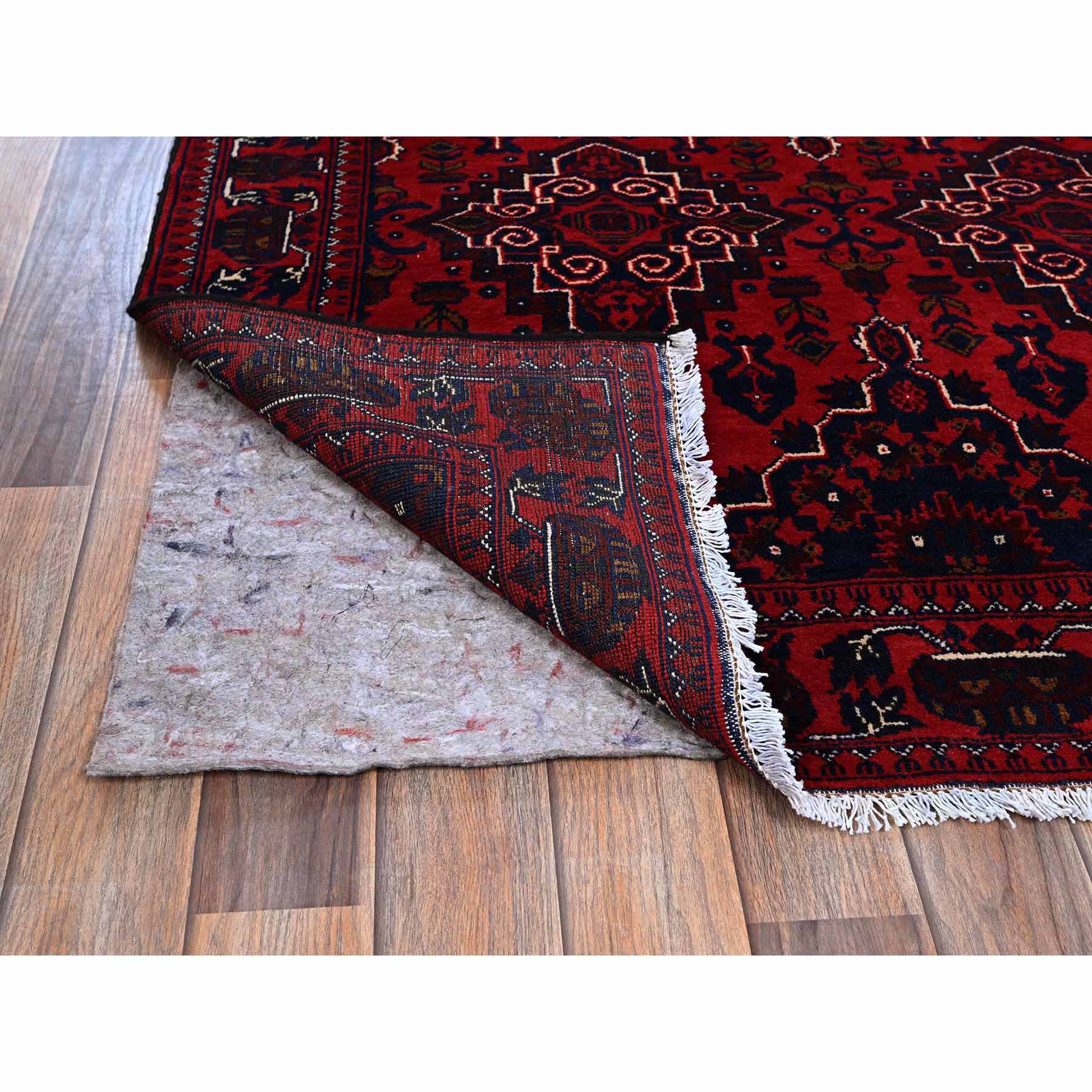 Tribal-Geometric-Hand-Knotted-Rug-3380
