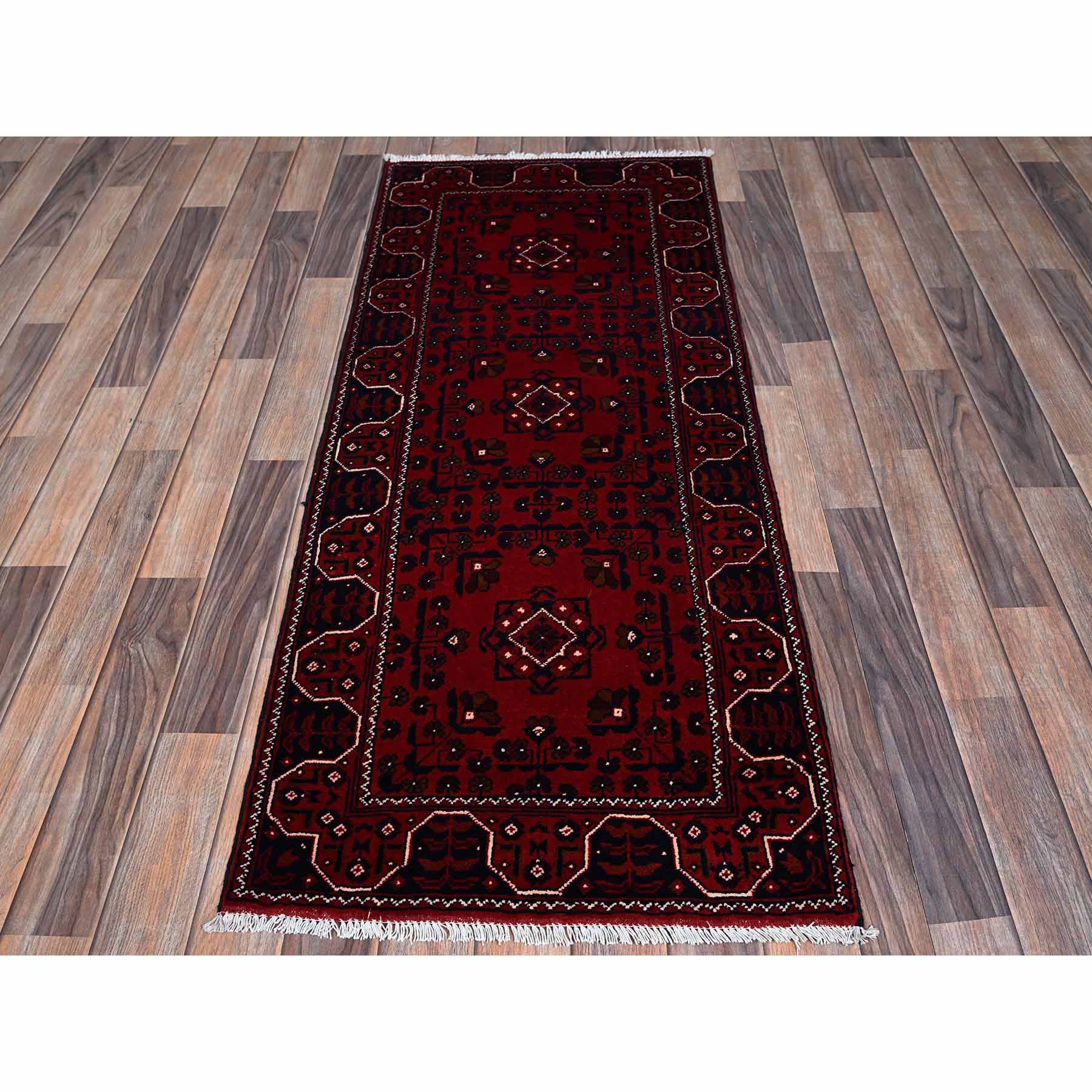 Tribal-Geometric-Hand-Knotted-Rug-3385