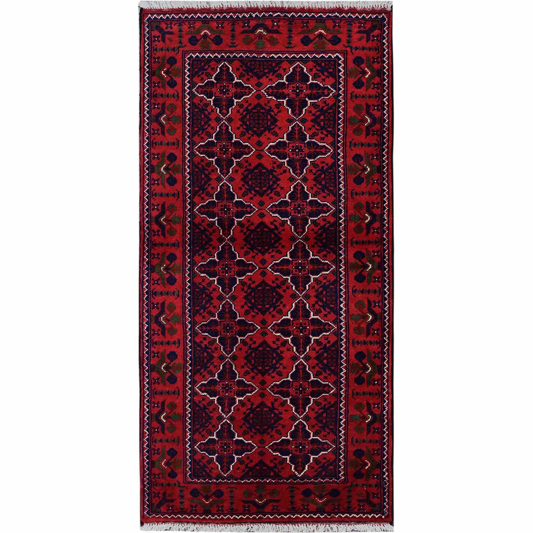 Tribal-Geometric-Hand-Knotted-Rug-3435