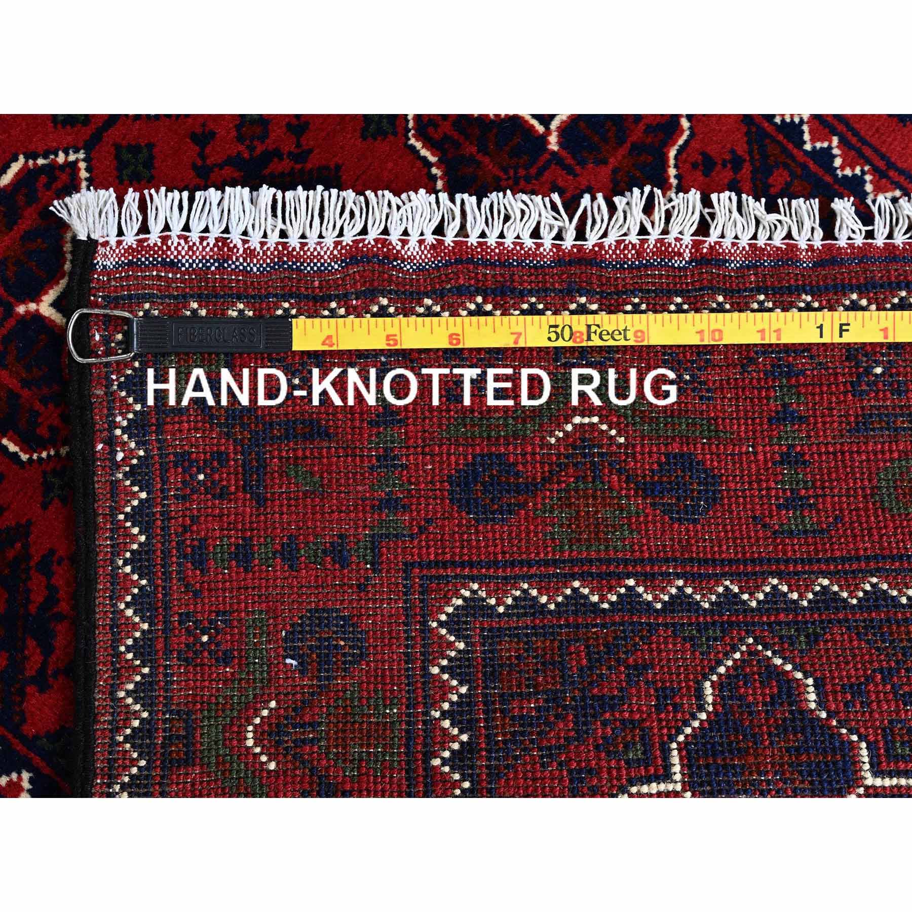 Tribal-Geometric-Hand-Knotted-Rug-3435