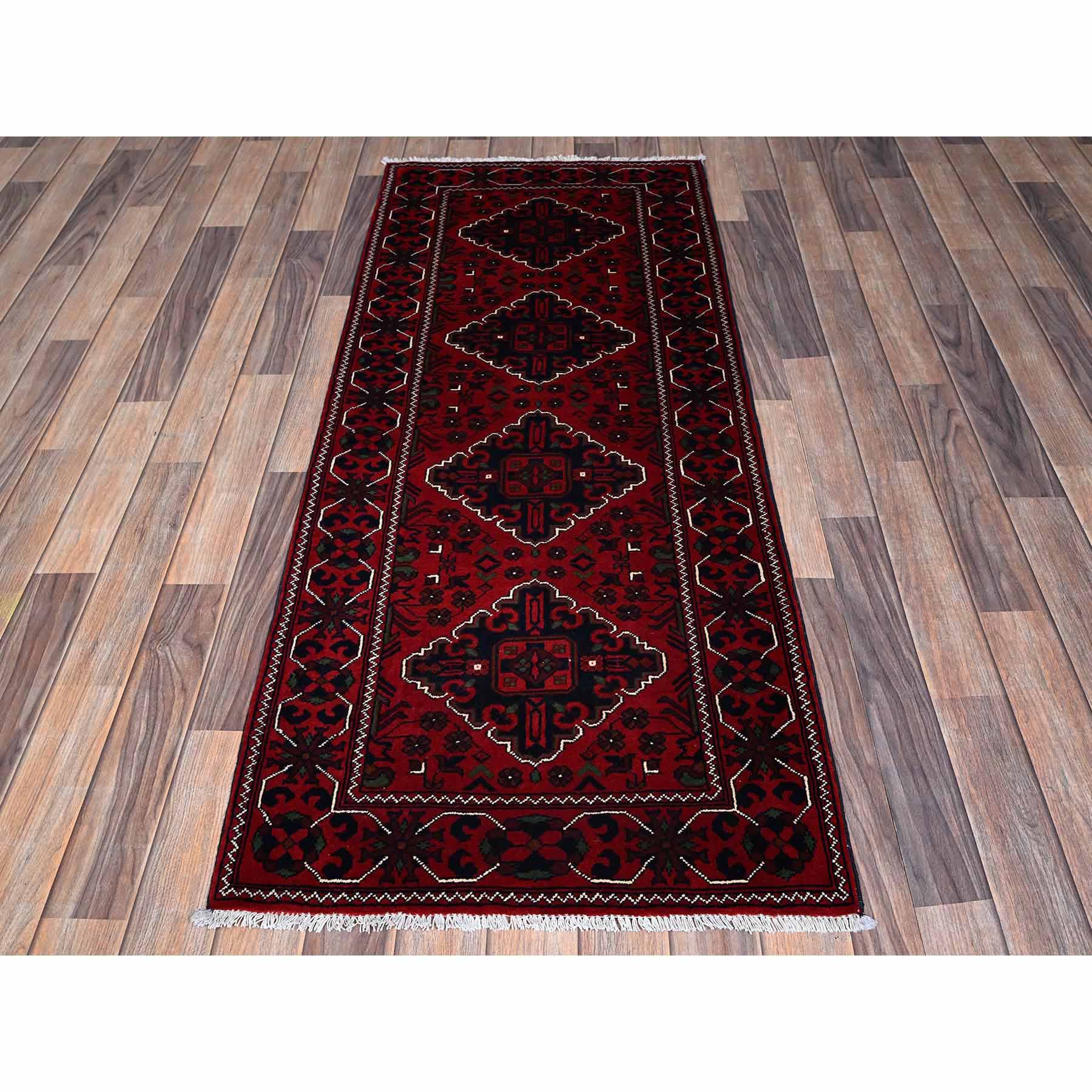 Tribal-Geometric-Hand-Knotted-Rug-3490