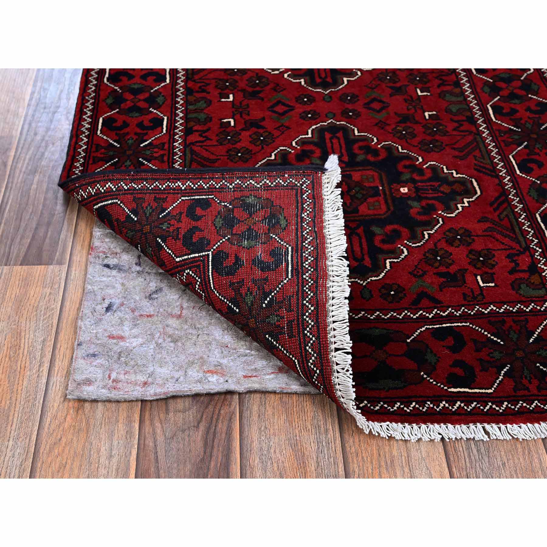 Tribal-Geometric-Hand-Knotted-Rug-3490
