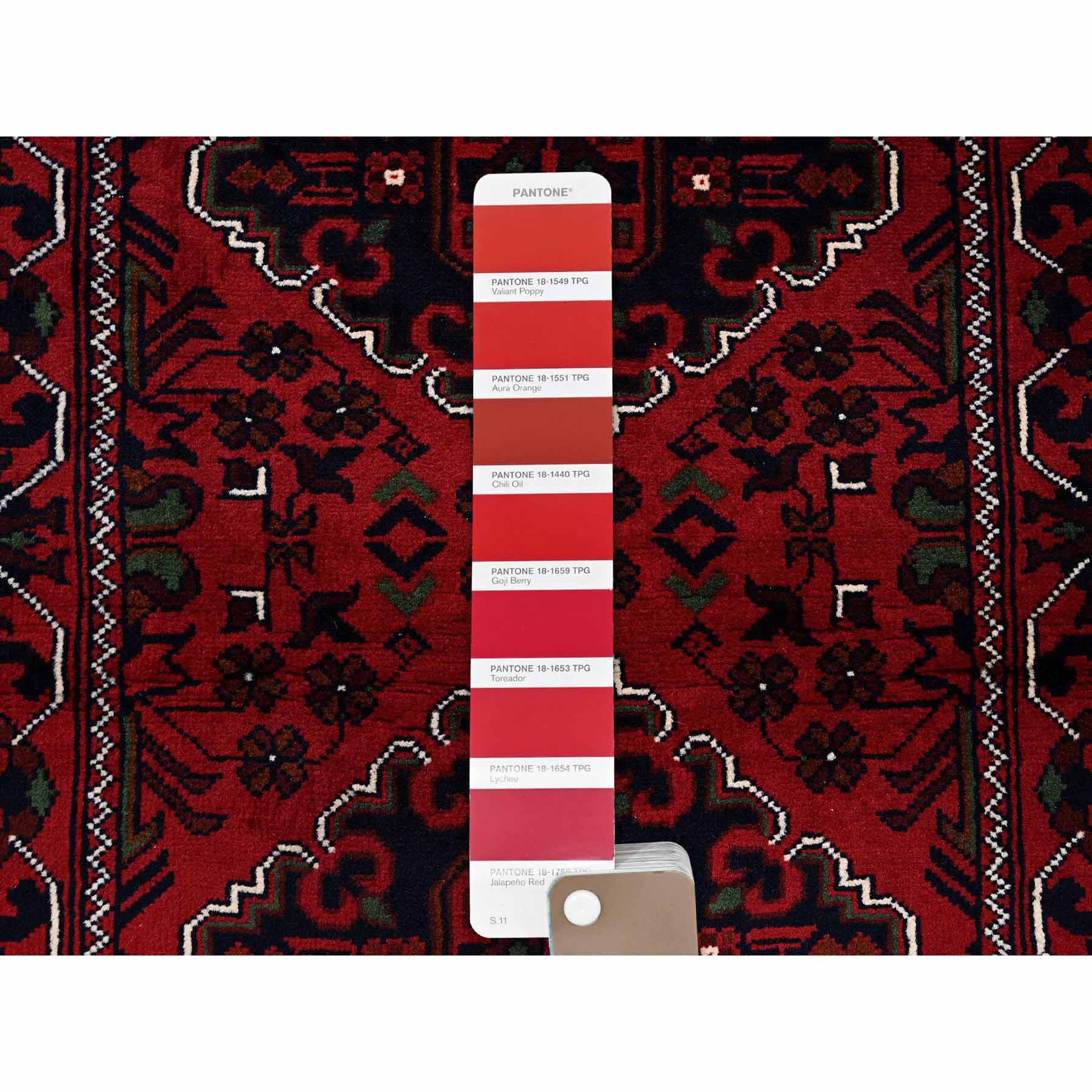 Tribal-Geometric-Hand-Knotted-Rug-3490