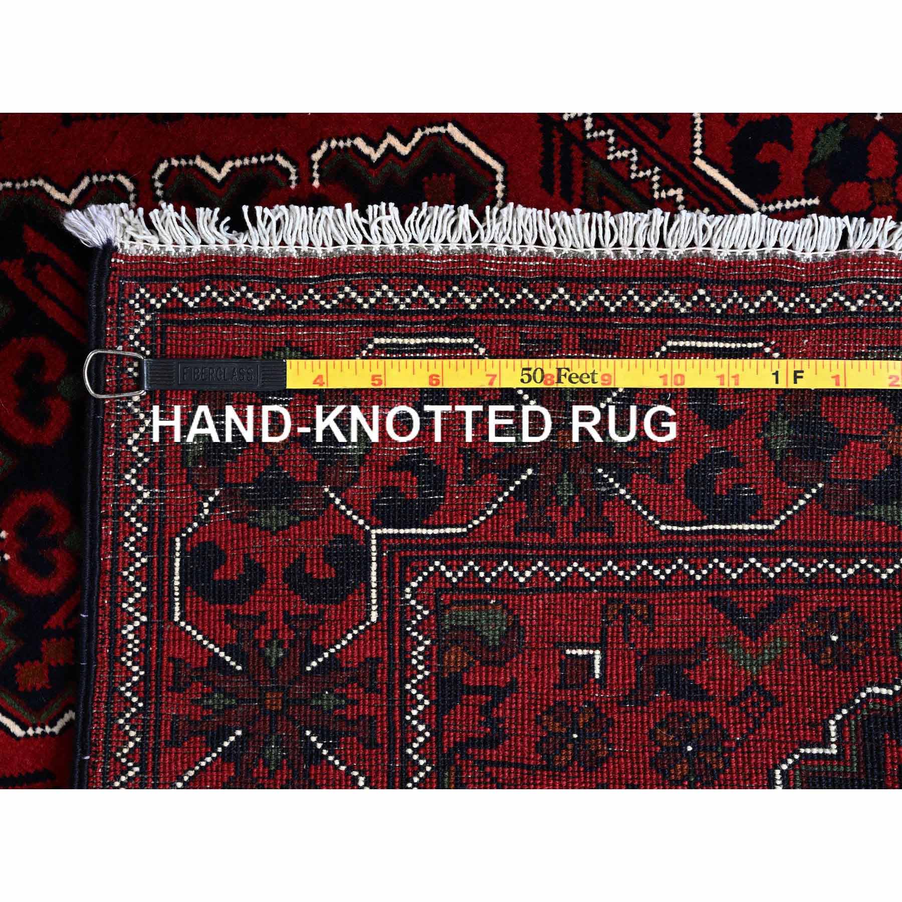 Tribal-Geometric-Hand-Knotted-Rug-3490