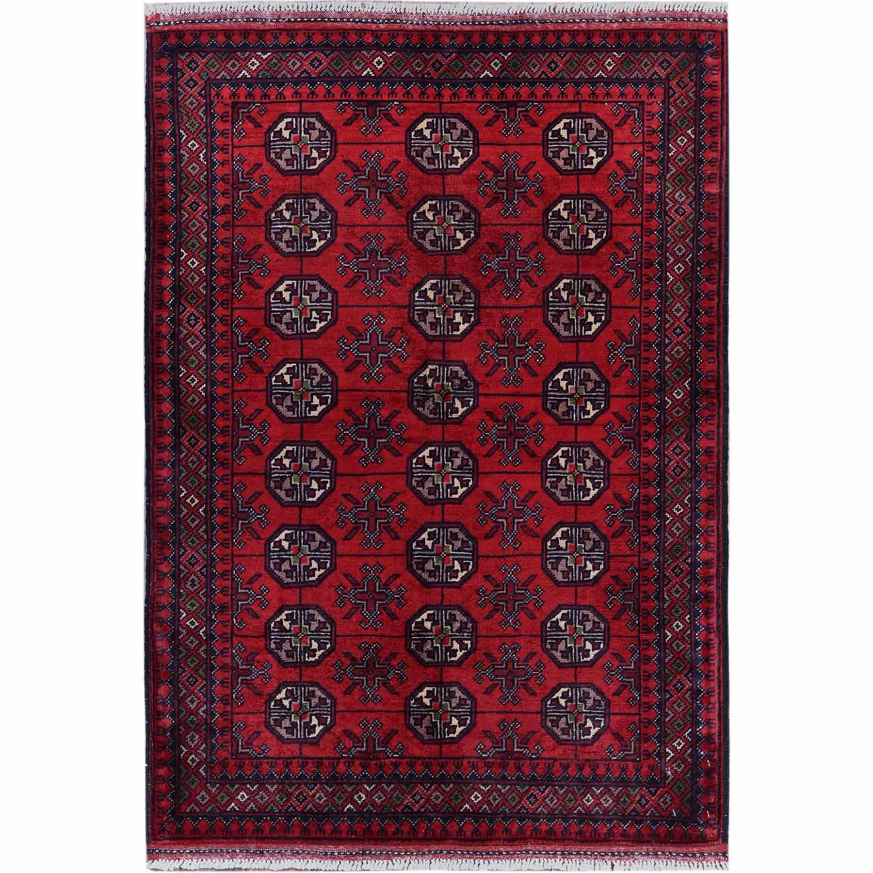 Tribal-Geometric-Hand-Knotted-Rug-3510