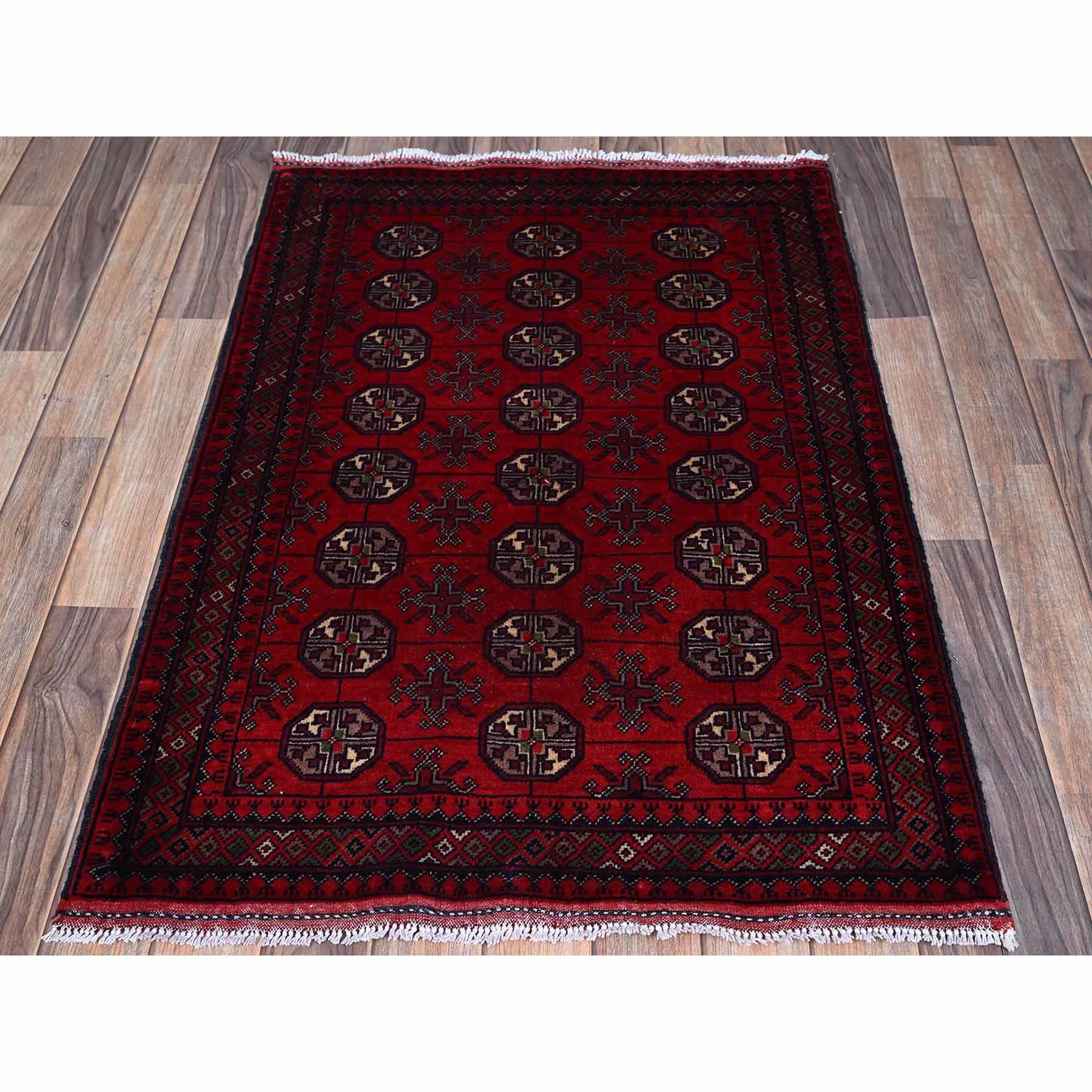 Tribal-Geometric-Hand-Knotted-Rug-3510
