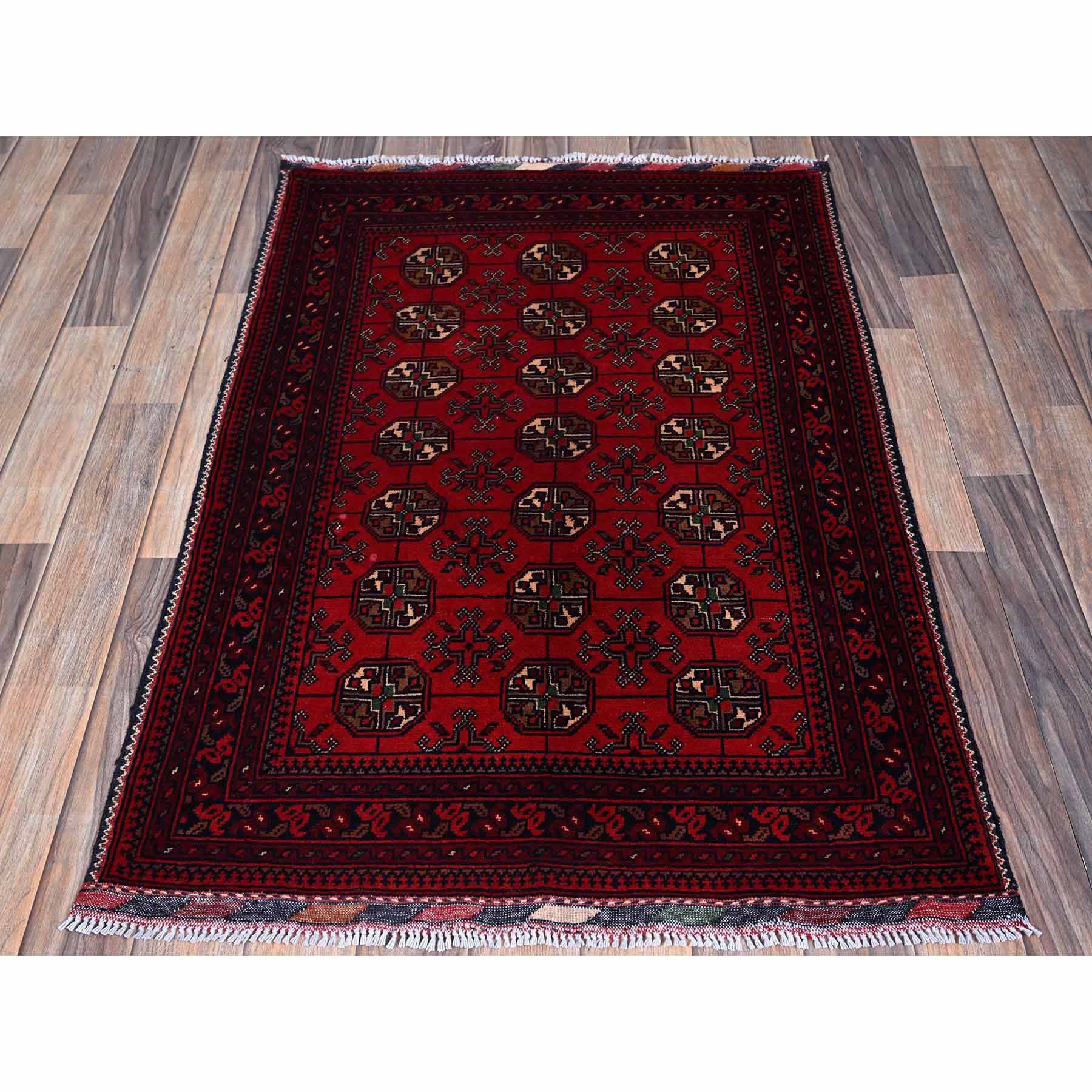 Tribal-Geometric-Hand-Knotted-Rug-3515