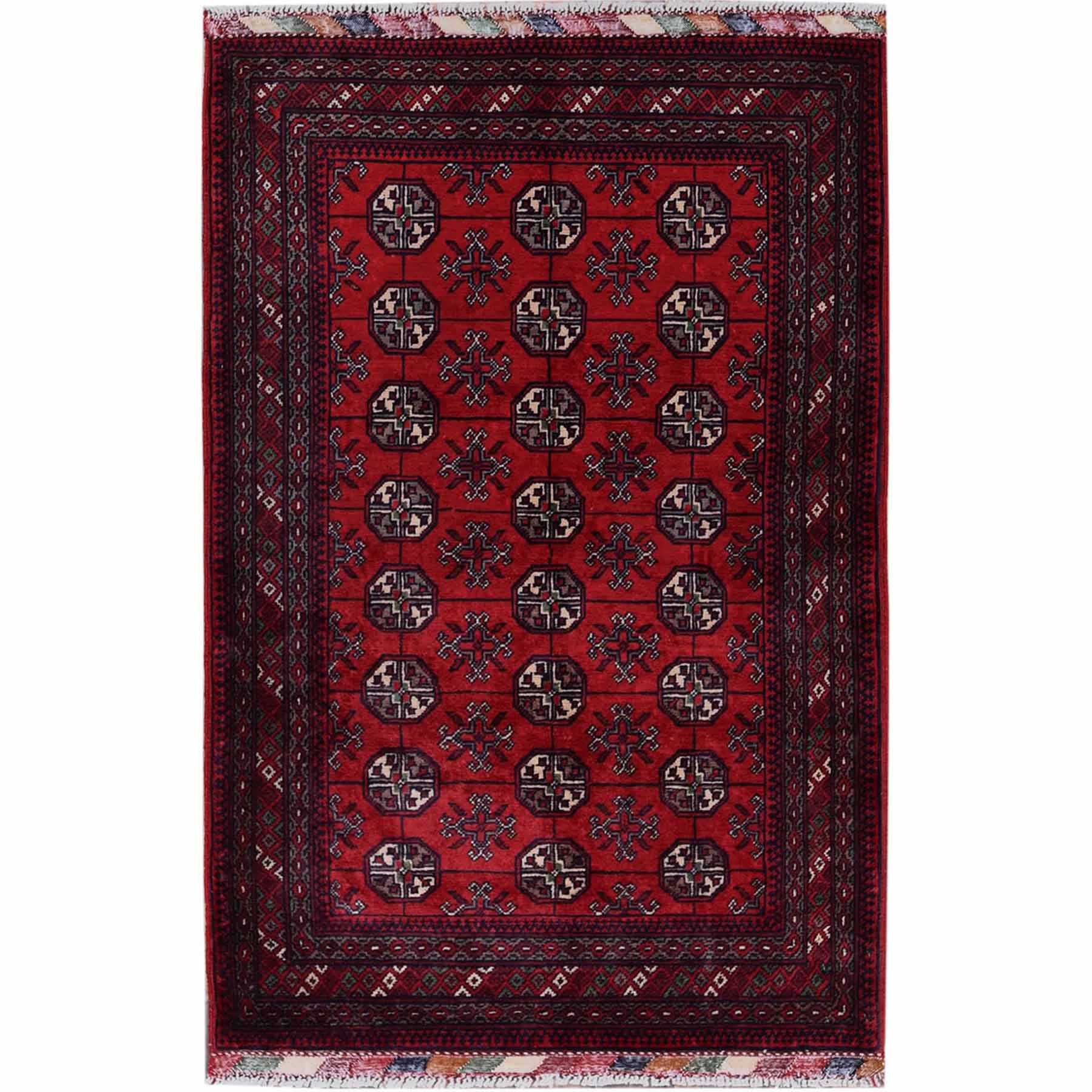 Tribal-Geometric-Hand-Knotted-Rug-3530