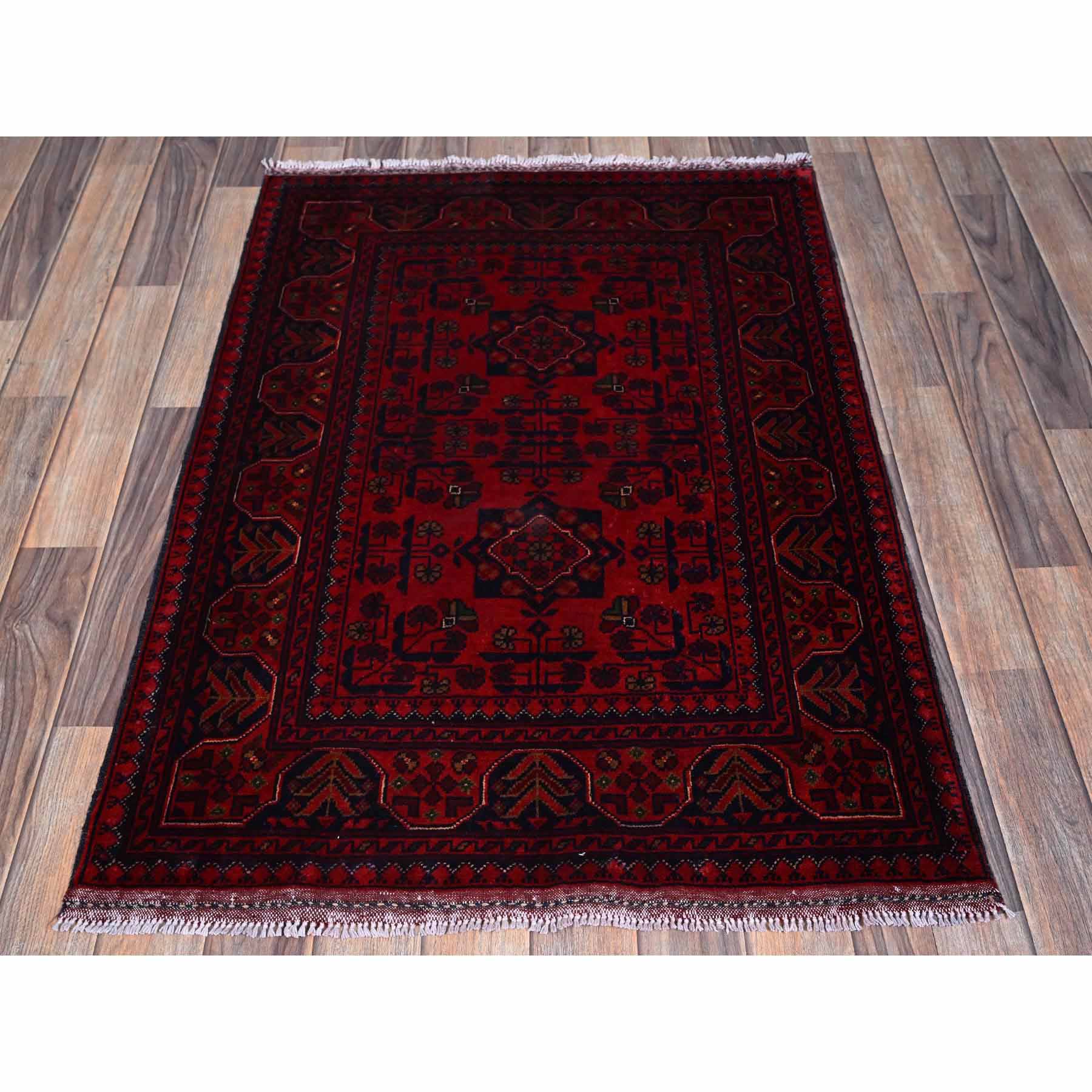 Tribal-Geometric-Hand-Knotted-Rug-3535