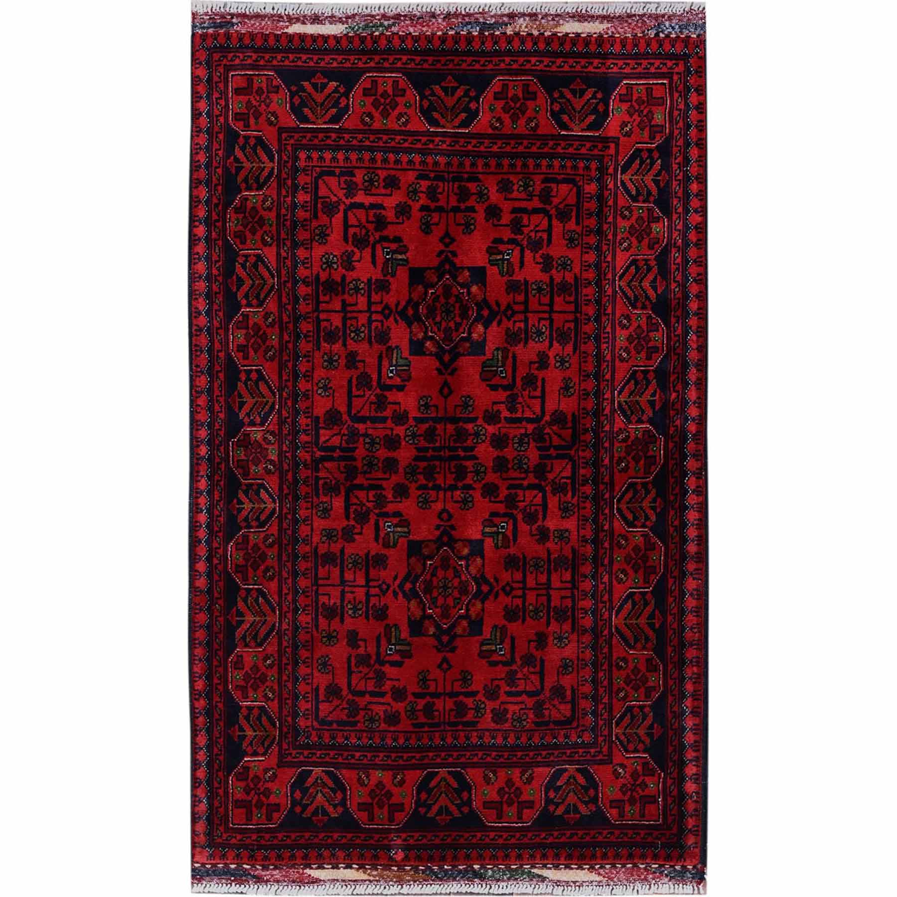 Tribal-Geometric-Hand-Knotted-Rug-3550