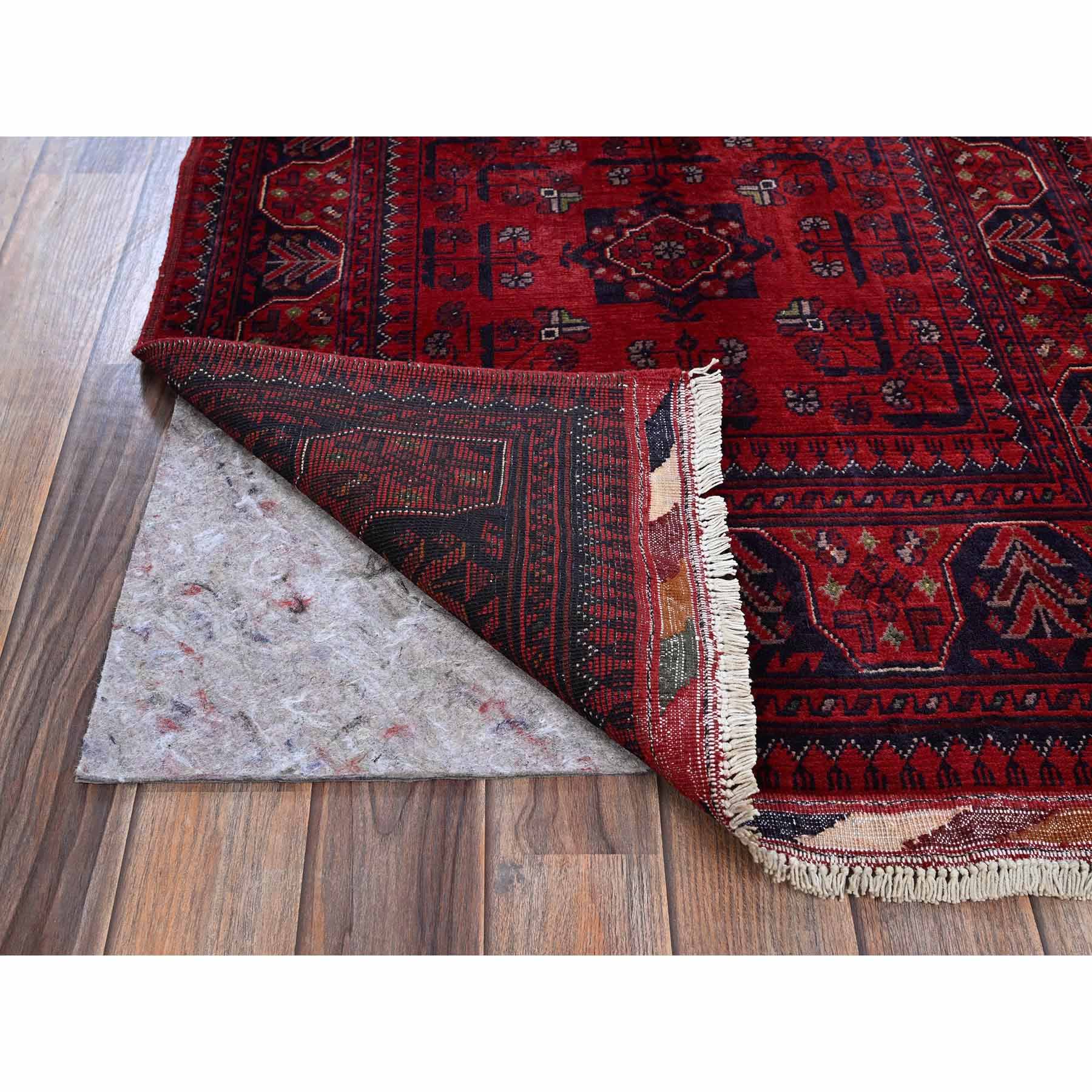 Tribal-Geometric-Hand-Knotted-Rug-3560