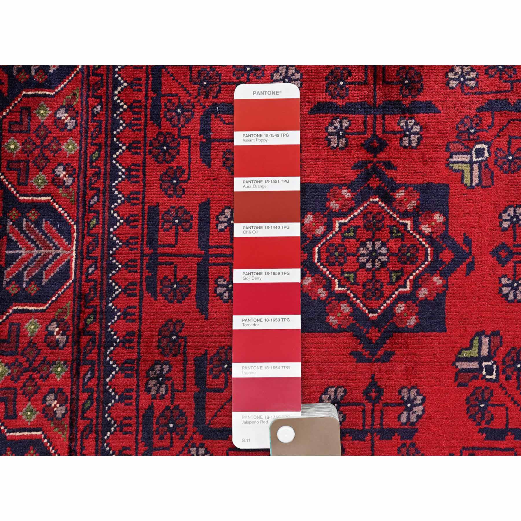 Tribal-Geometric-Hand-Knotted-Rug-3560