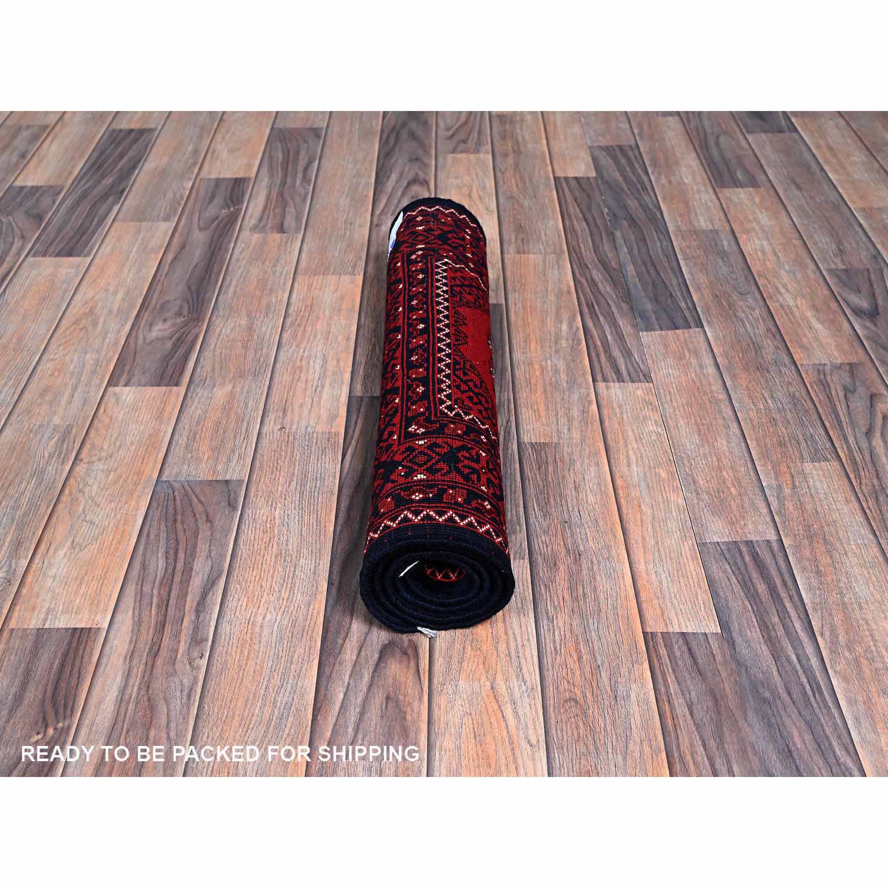 Tribal-Geometric-Hand-Knotted-Rug-3590