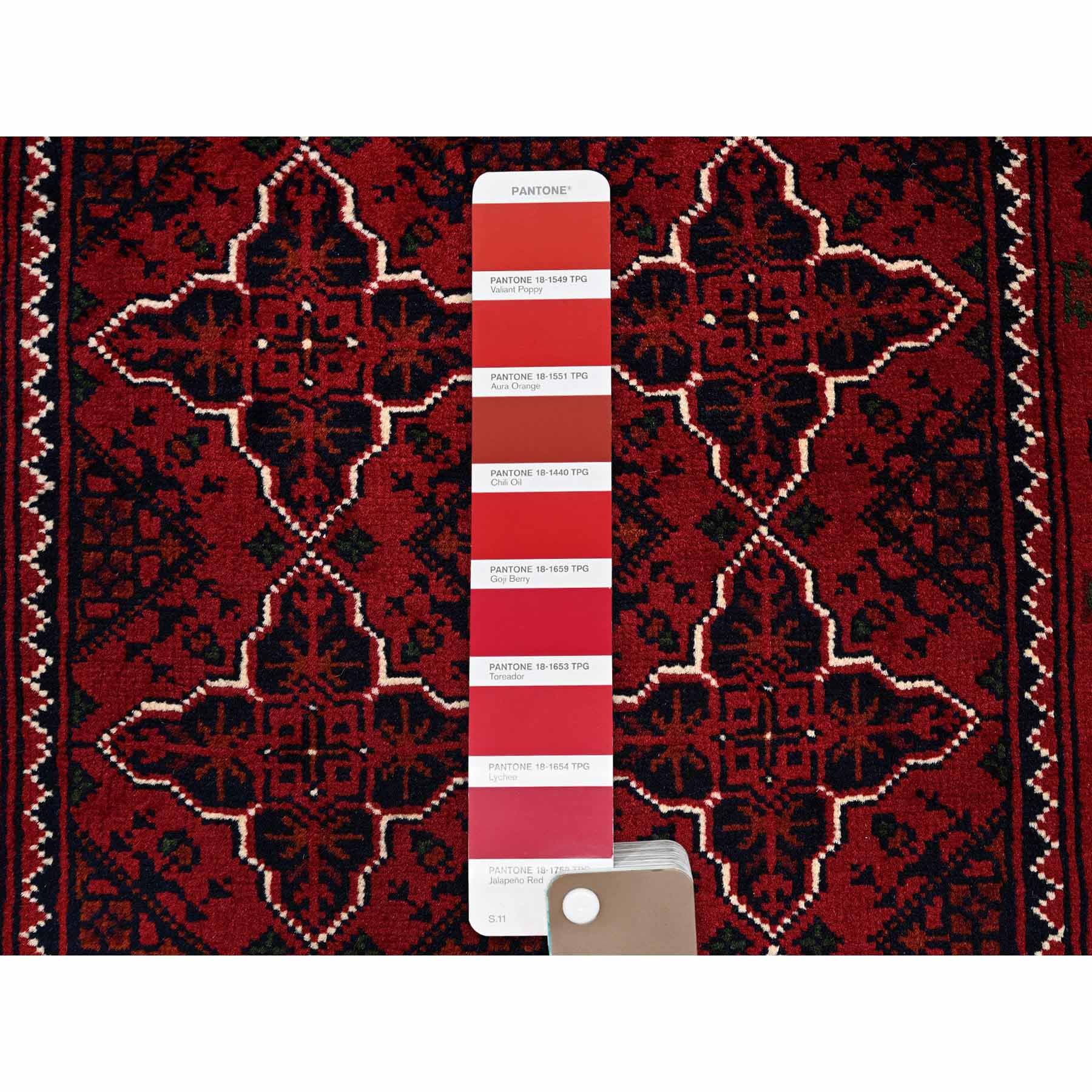Tribal-Geometric-Hand-Knotted-Rug-3595