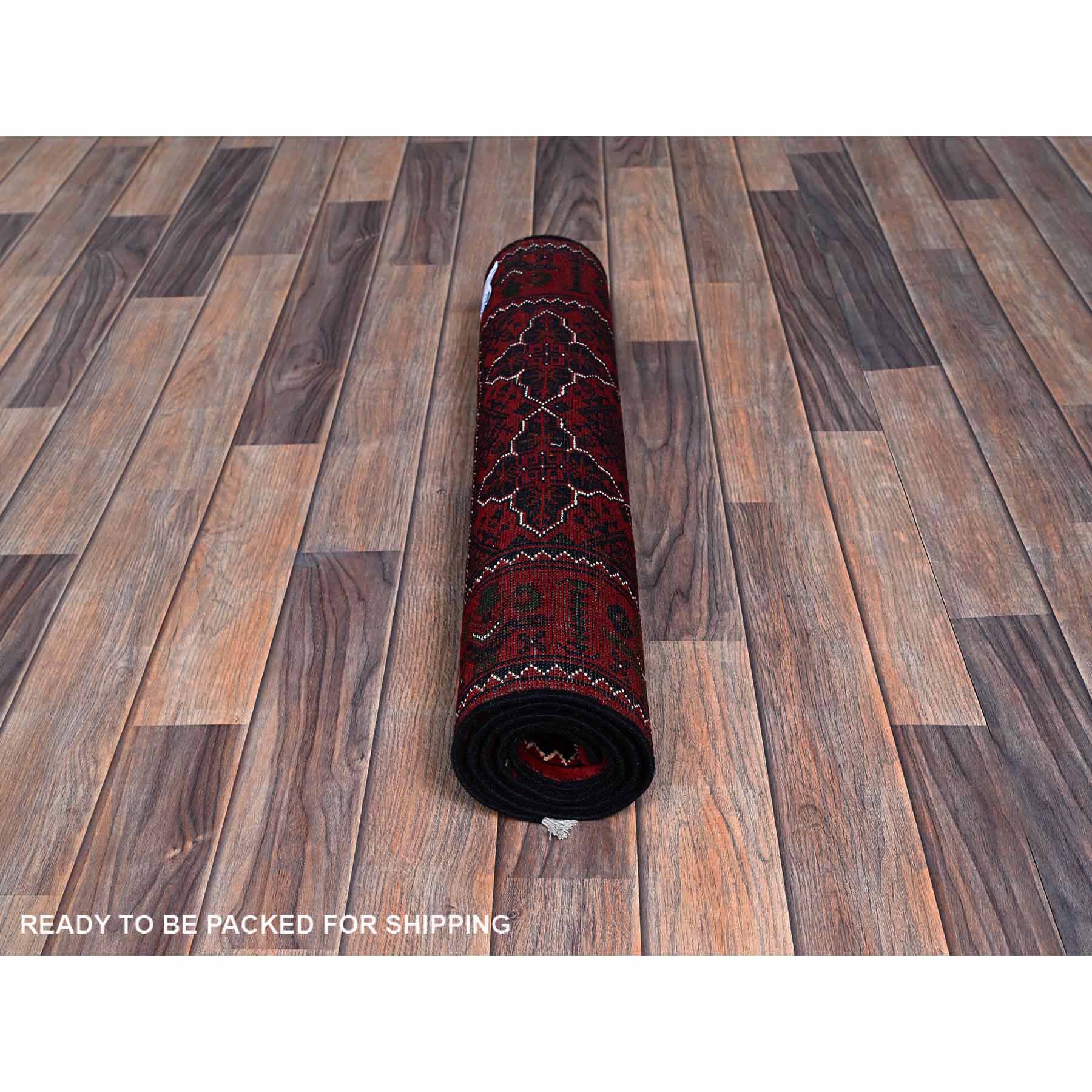 Tribal-Geometric-Hand-Knotted-Rug-3595