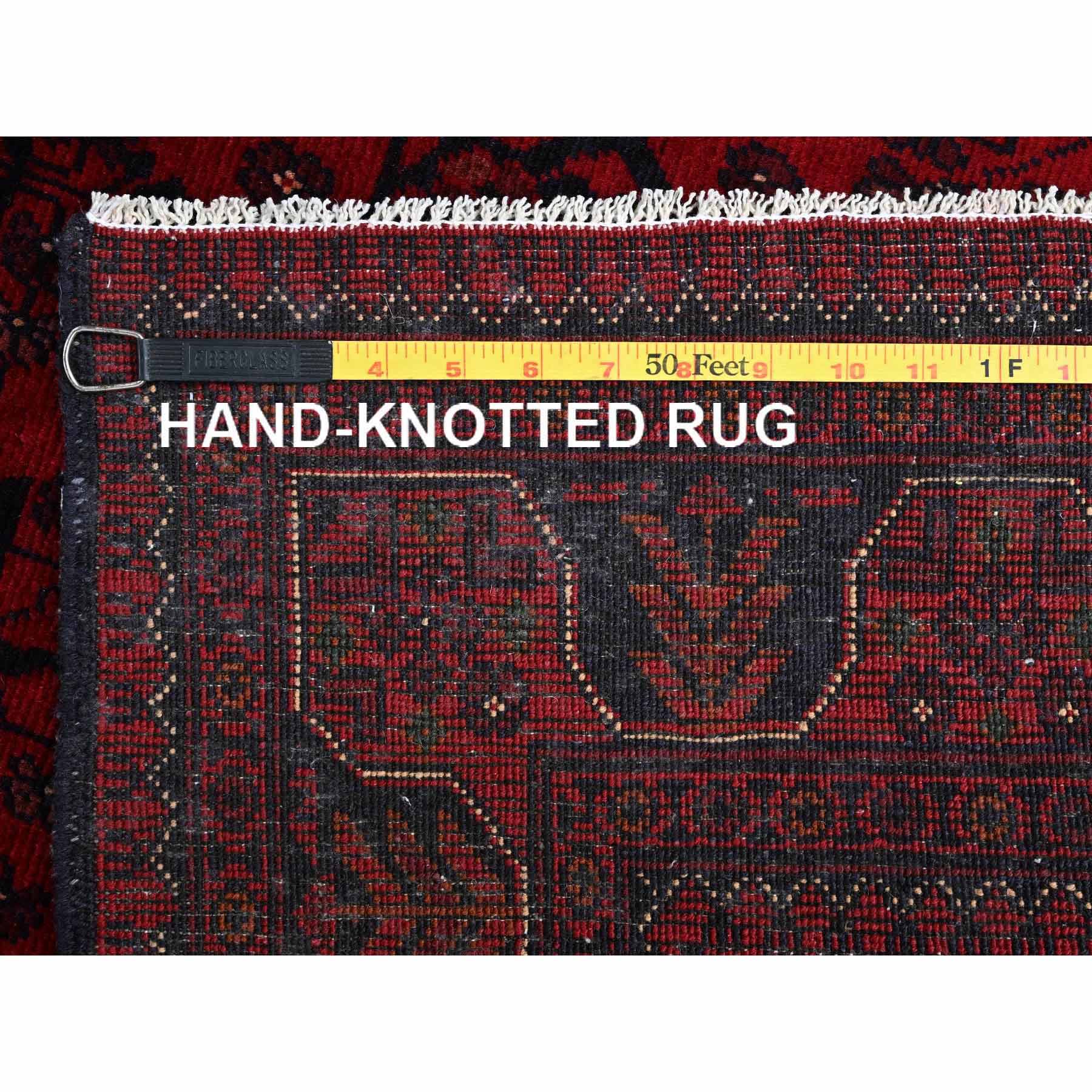 Tribal-Geometric-Hand-Knotted-Rug-3635