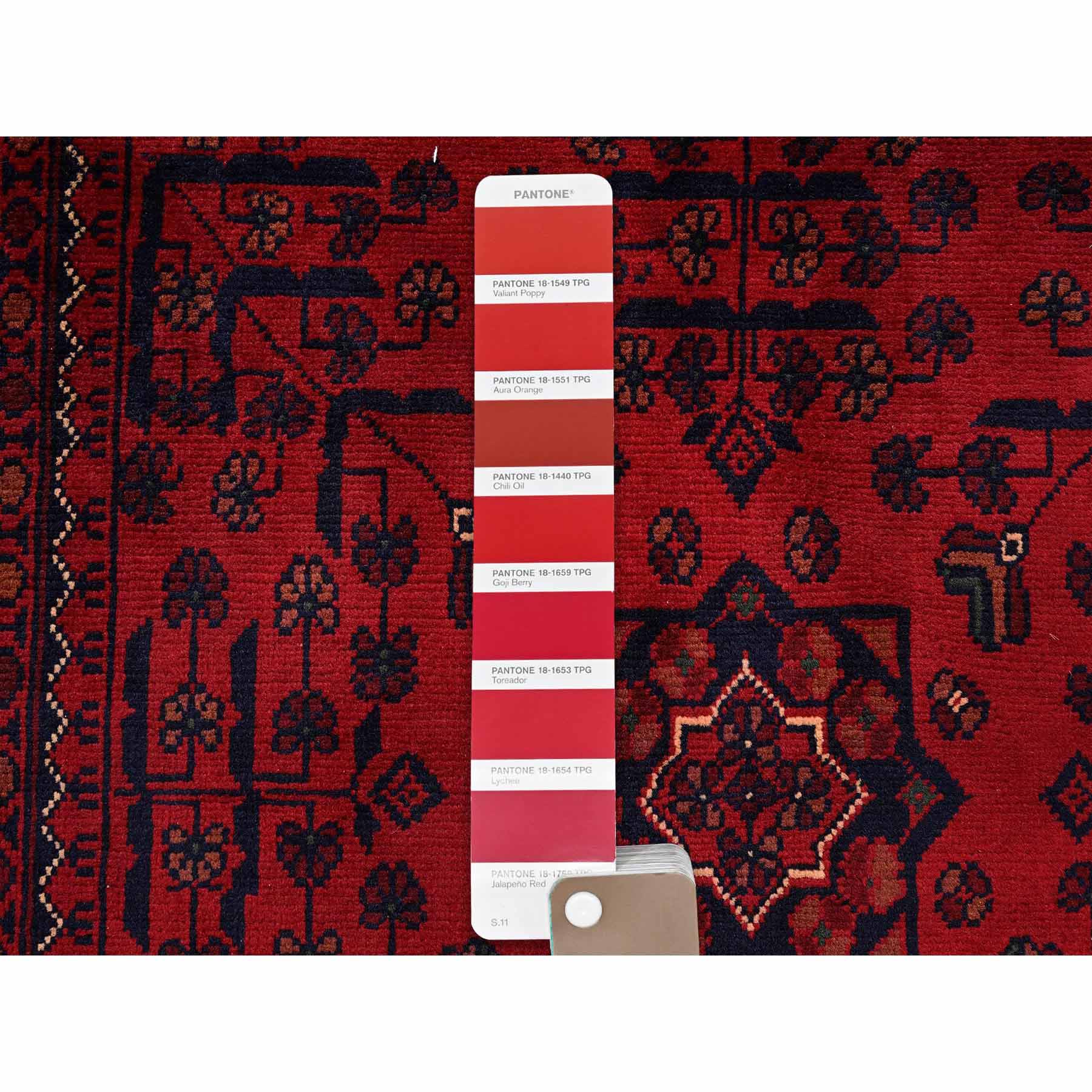 Tribal-Geometric-Hand-Knotted-Rug-3645