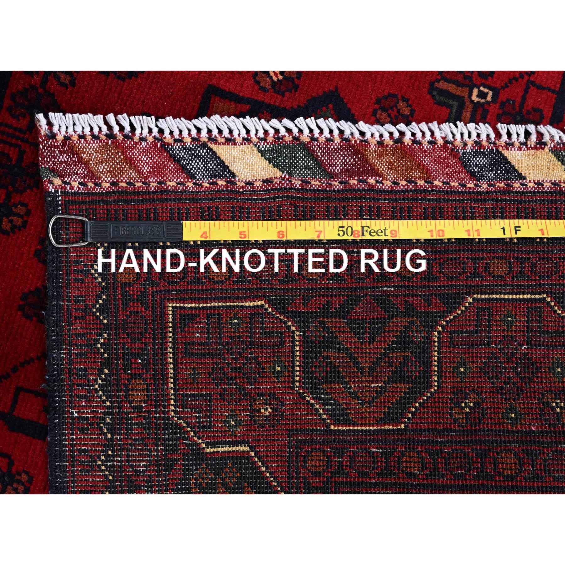 Tribal-Geometric-Hand-Knotted-Rug-3645