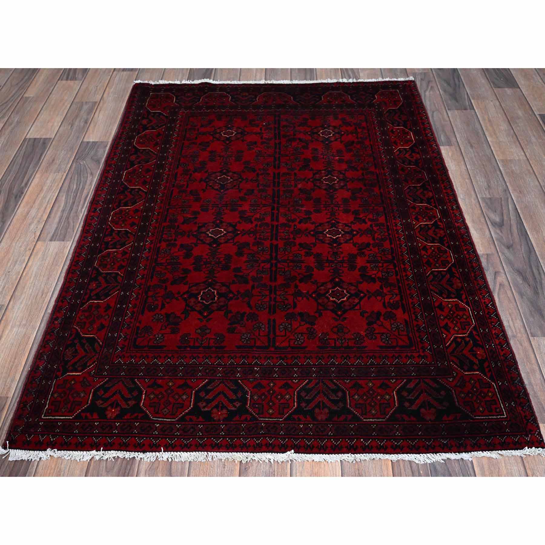 Tribal-Geometric-Hand-Knotted-Rug-3650